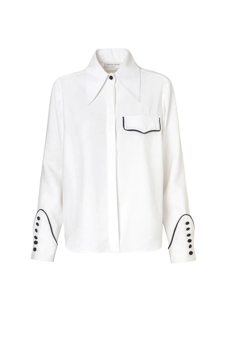Bruna Ivory Shirt - imagen 1