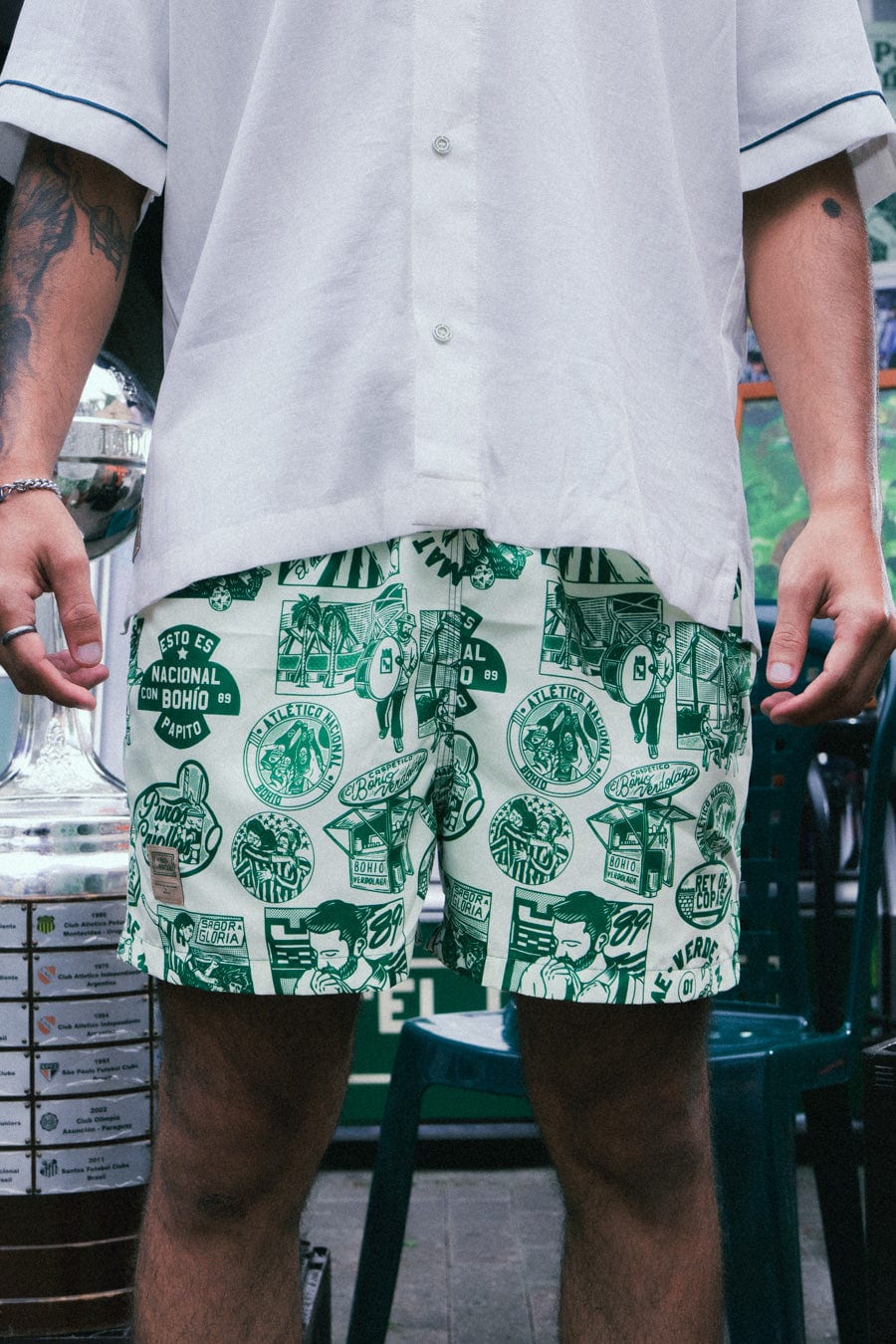 PANTALONETA GRAFICOS TRADICION AN BOHIO - imagen 1