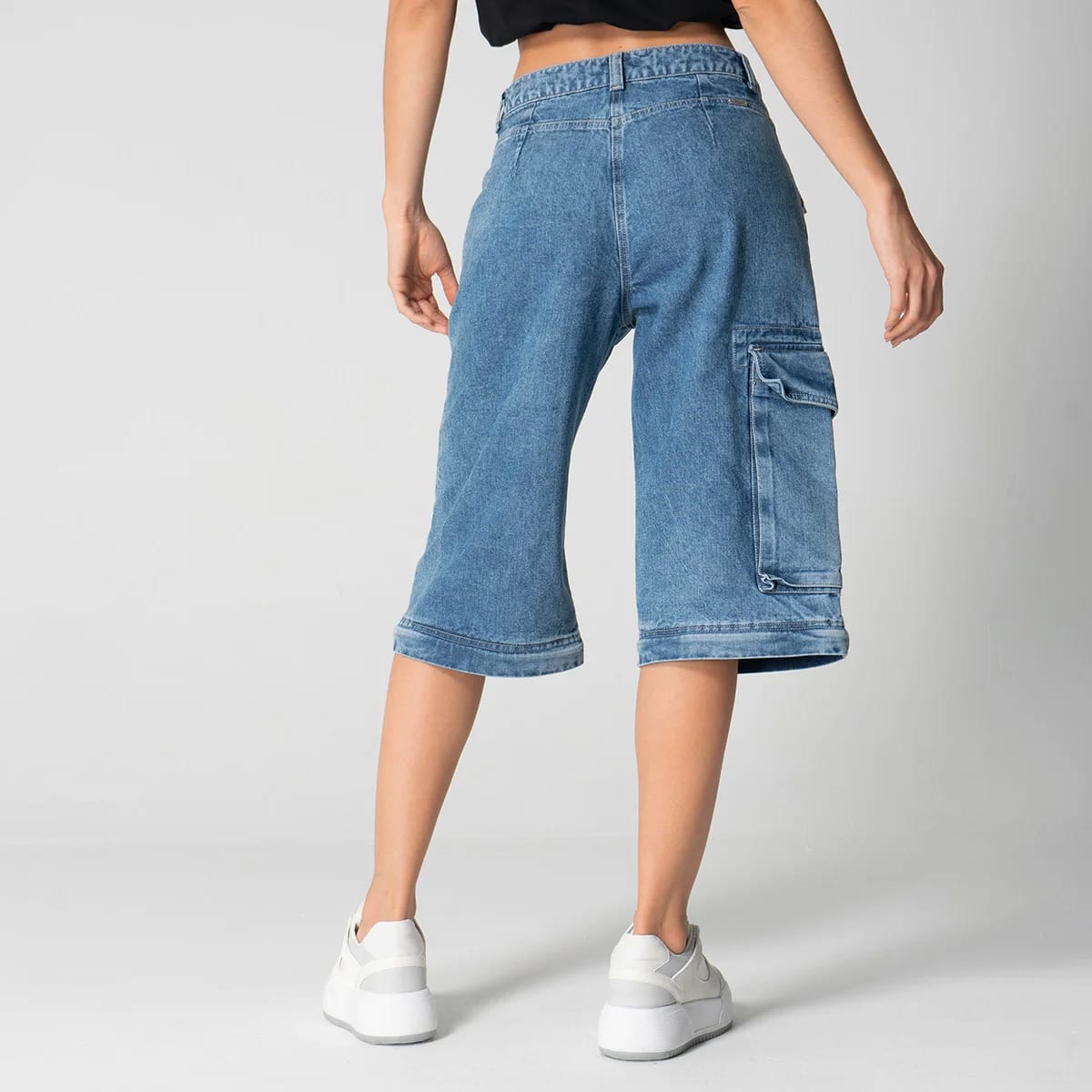 Pantalon Denim Jogger Convertible Fear - imagen 11