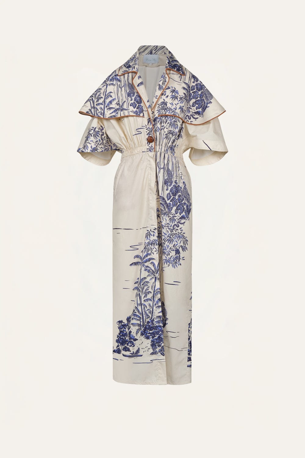 Paper Flower Trenchcoat - imagen 1