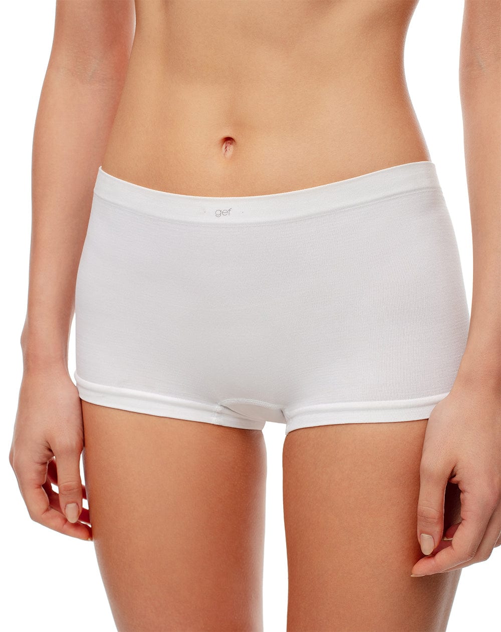 Panty cachetero seamless tiro medio blanco mujer - imagen 3