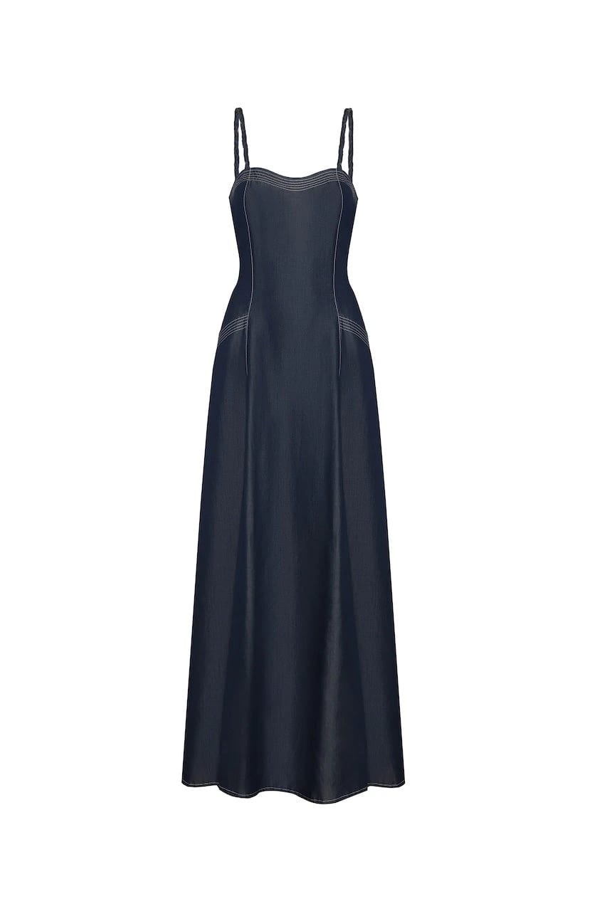 SPICY AND CHILLI DRESS DENIM - imagen 1