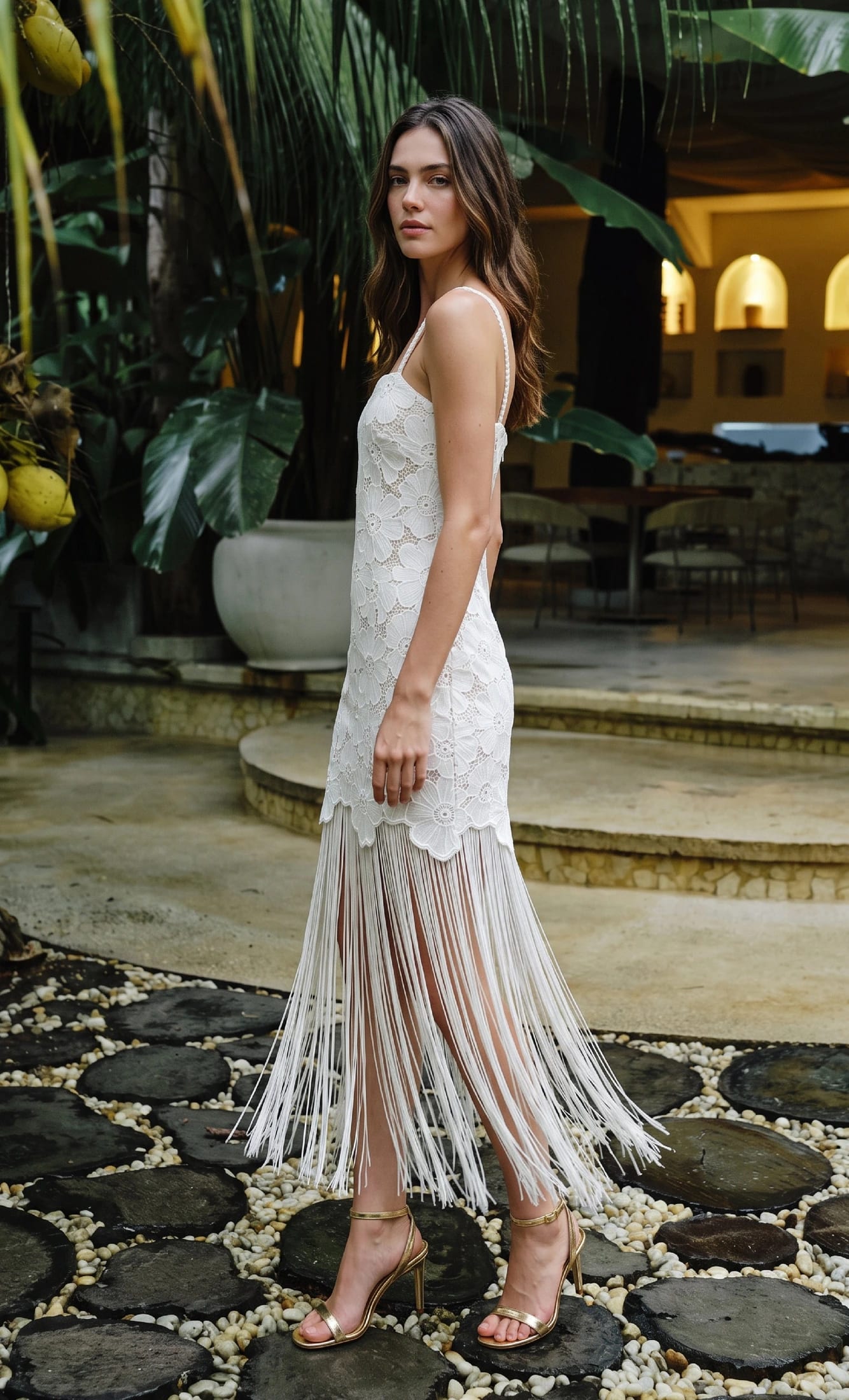 Vestido midi Claudette Swan - imagen 2