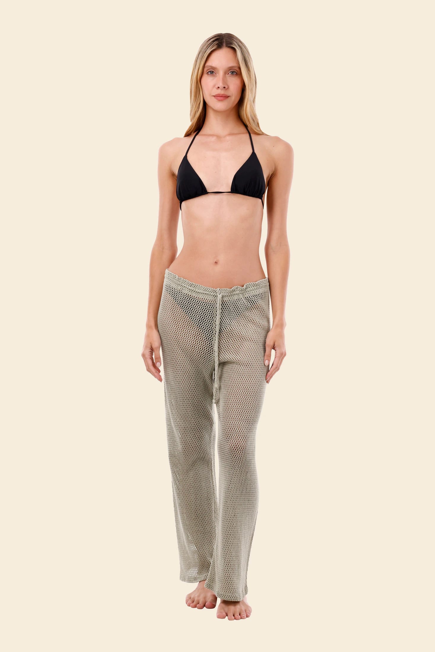 Willowing Green Malla Ikon Pants - imagen 1