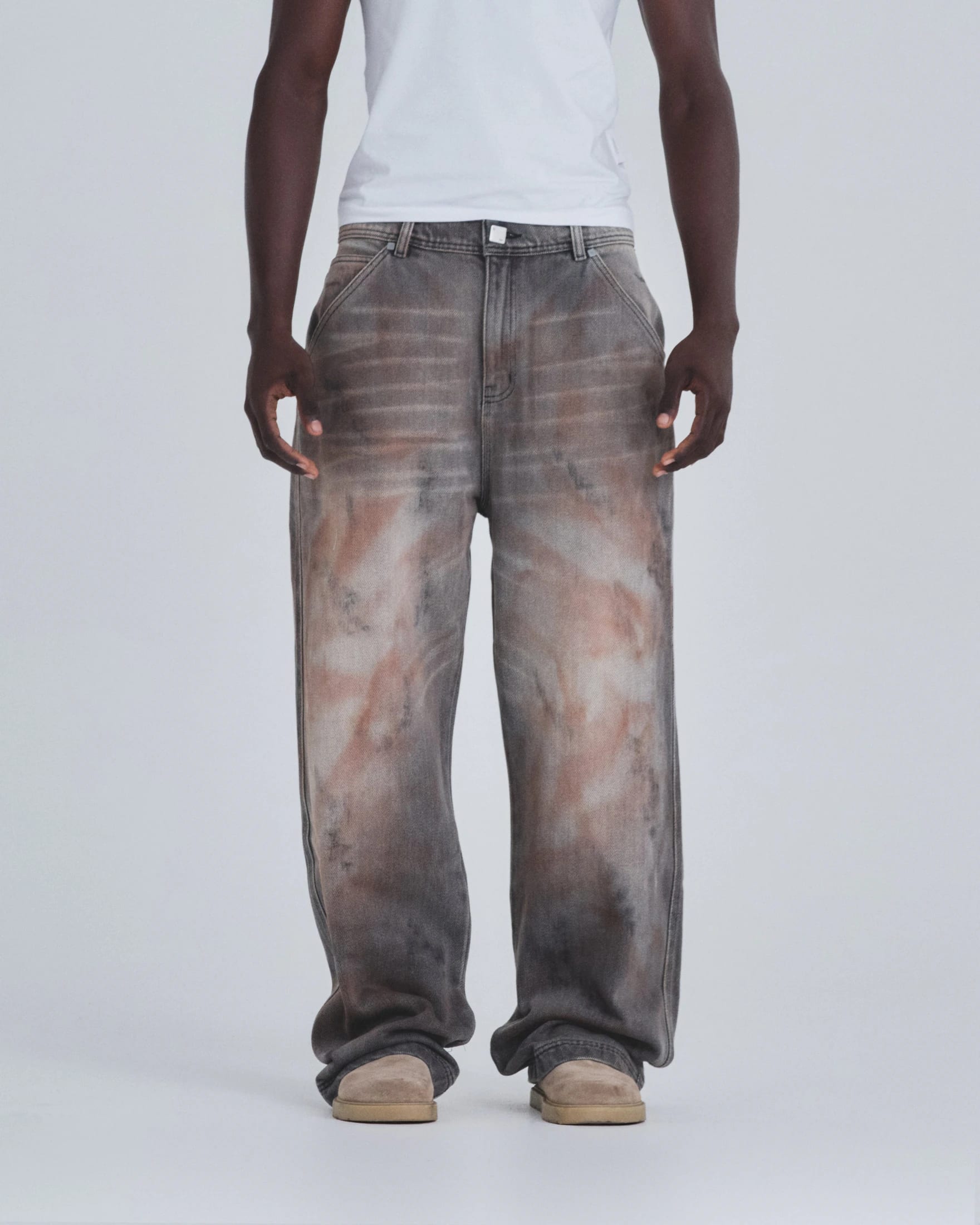 Holy State UNDGLD Wide Jeans Mechanic Gray - imagen 2