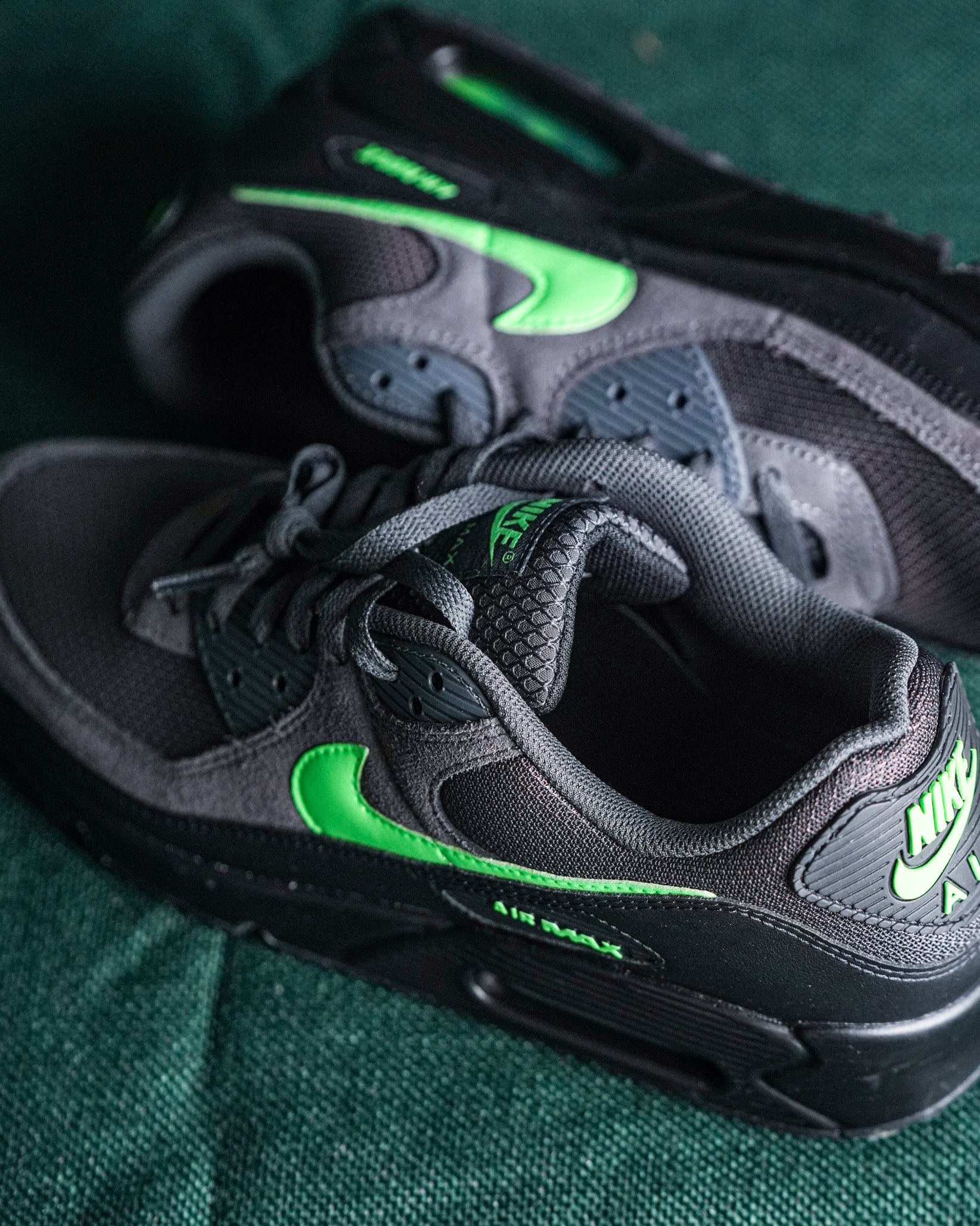 TENIS HOMBRE AIR MAX 90 GRIS/VERDE - imagen 4