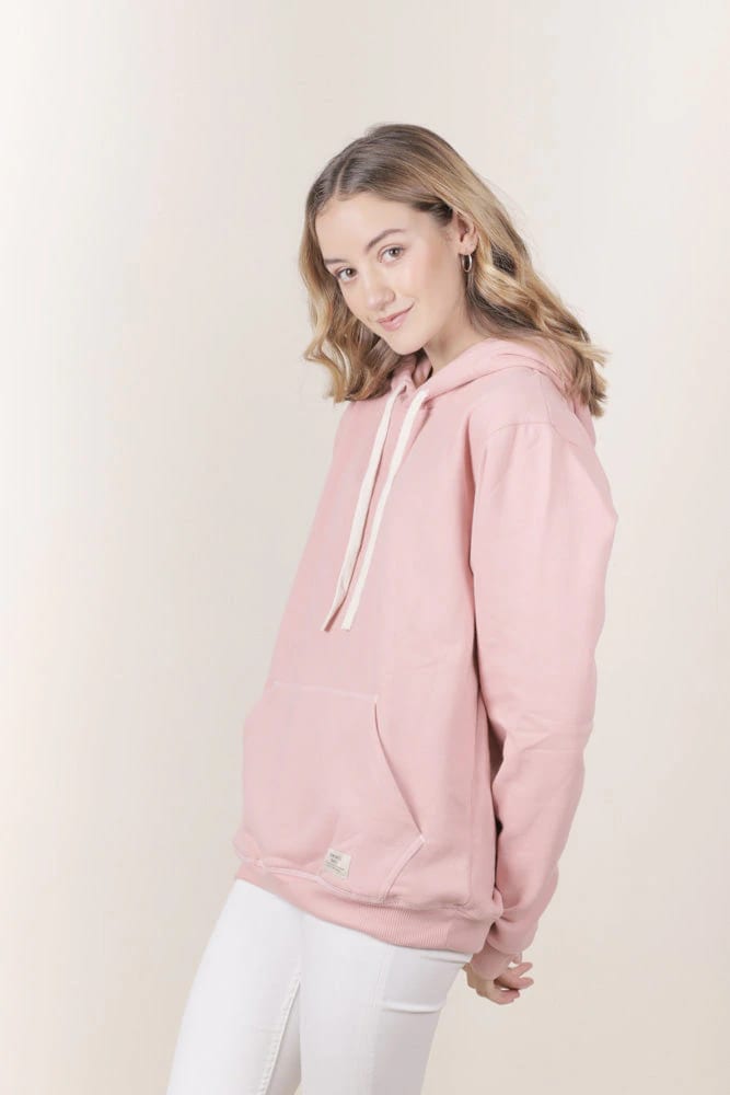HOODIE ROSADO UNISEX- BASICO - imagen 2
