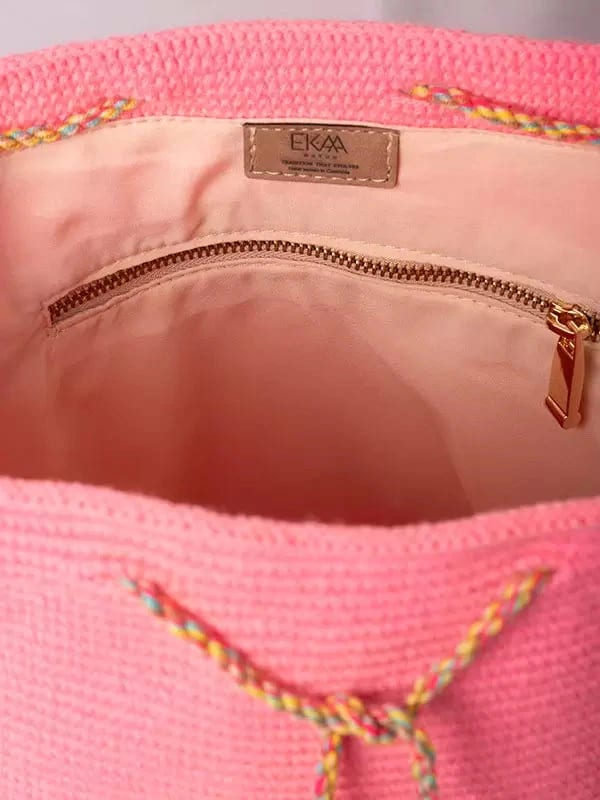 Mochila Dos Borlas Normal - imagen 7