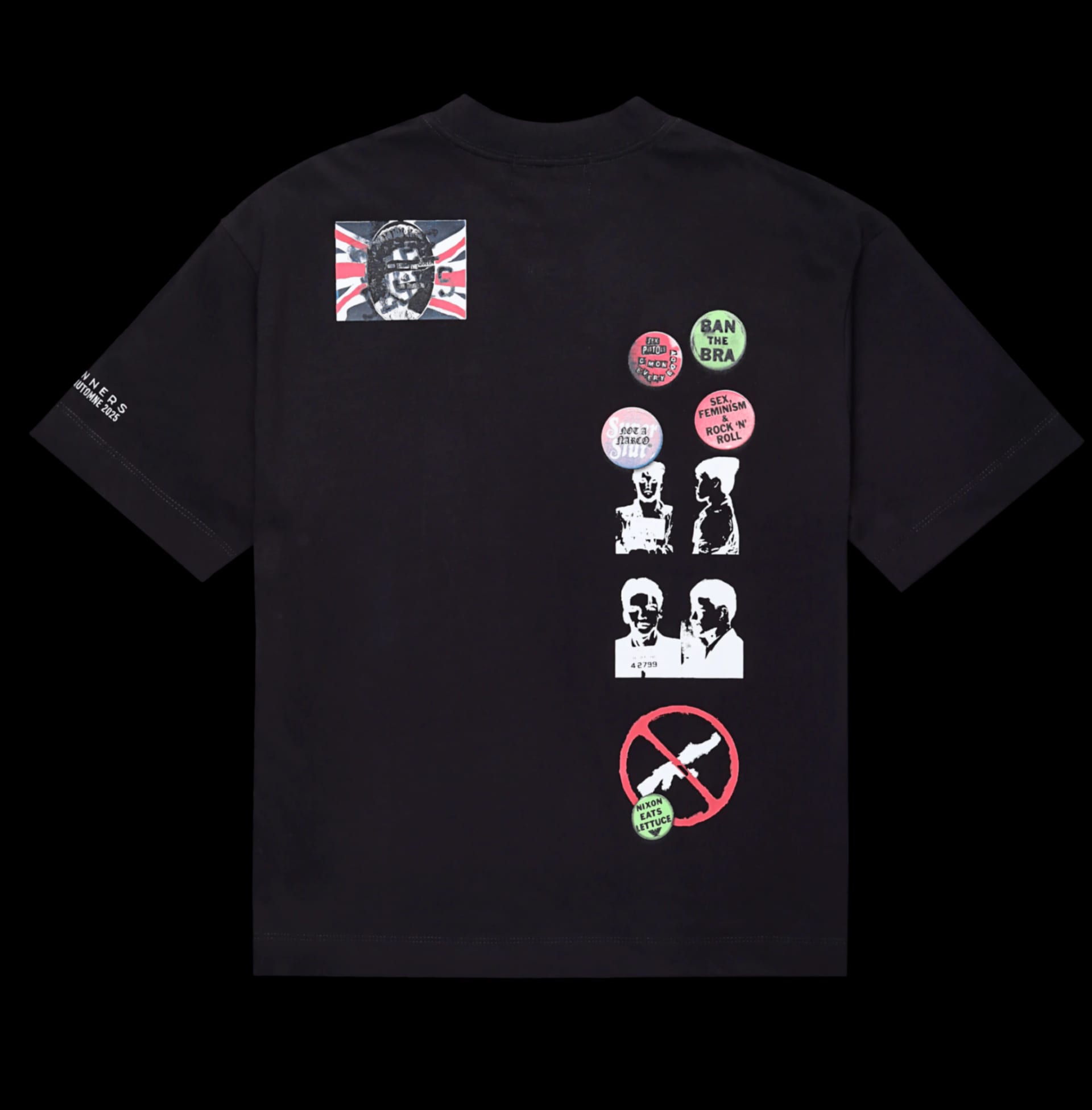 STAMPS BLACK T-SHIRT - imagen 3