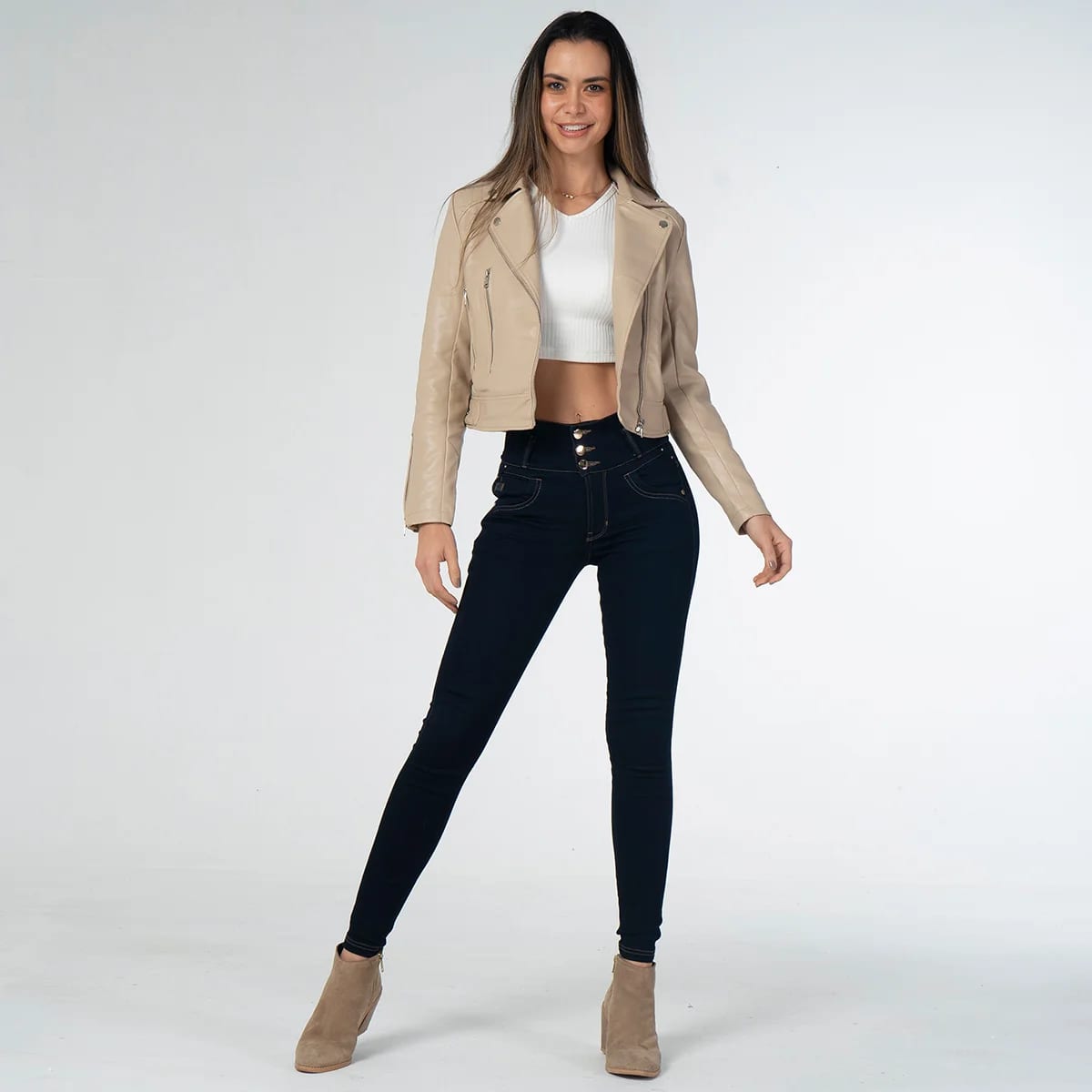 Chaqueta Sintetica Biker Carlota - imagen 3