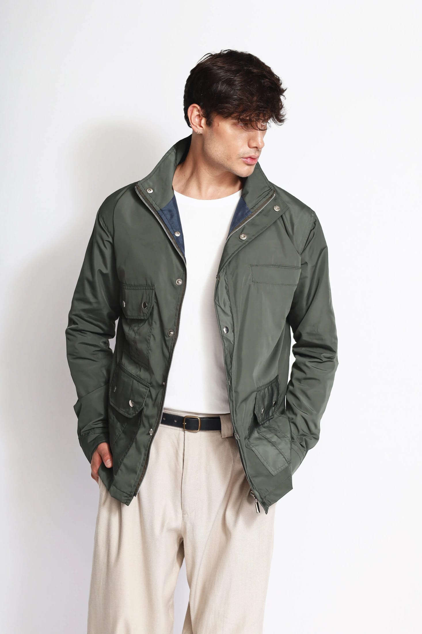 Impermeable  verde - imagen 5