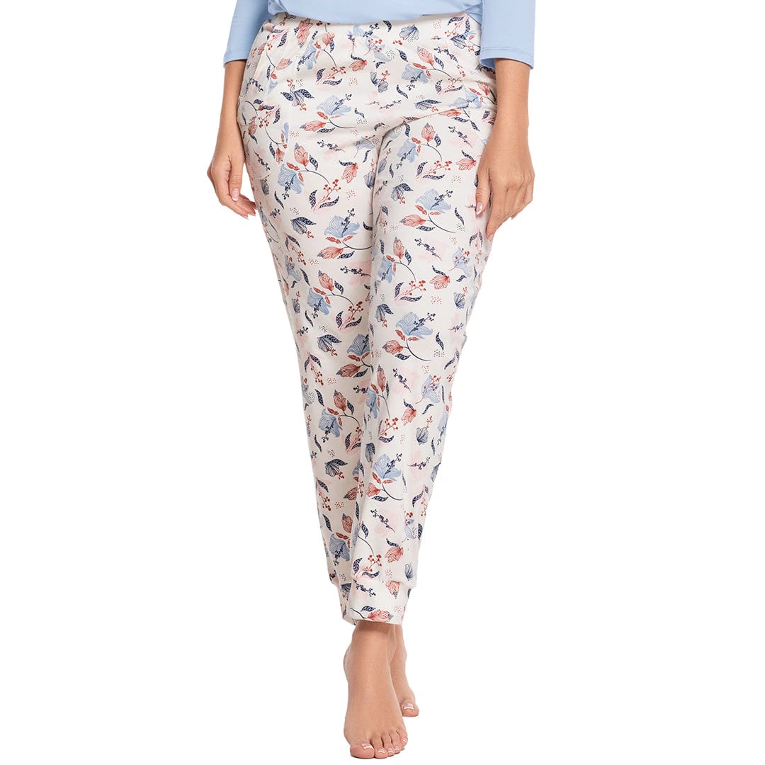 PANTALÓN DE PIJAMA SILUETA TIPO JOGGER - imagen 1