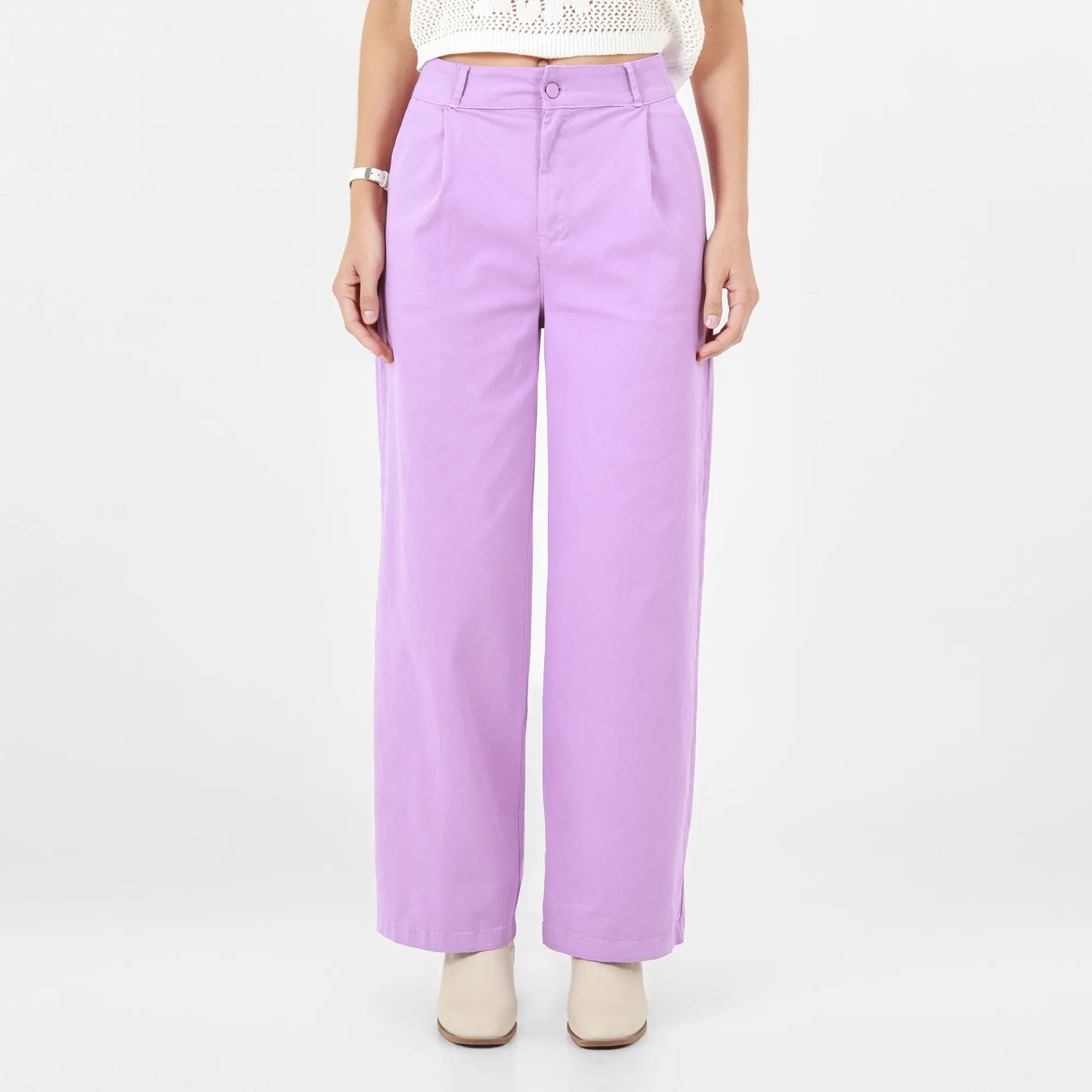 Pantalon Tiro Alto Bota Recta - imagen 4