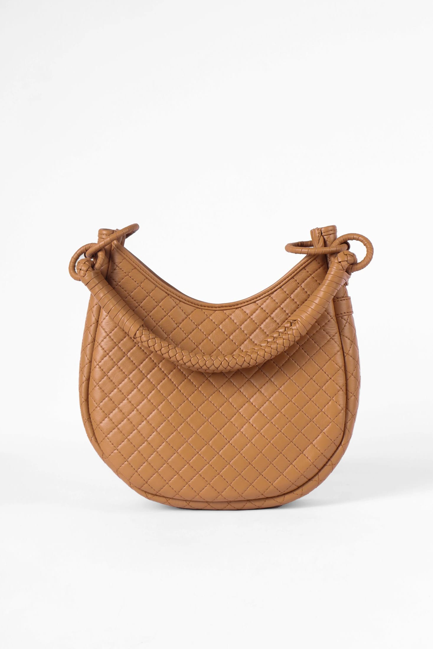 Saddle Shoulder Bag, Honey - imagen 1
