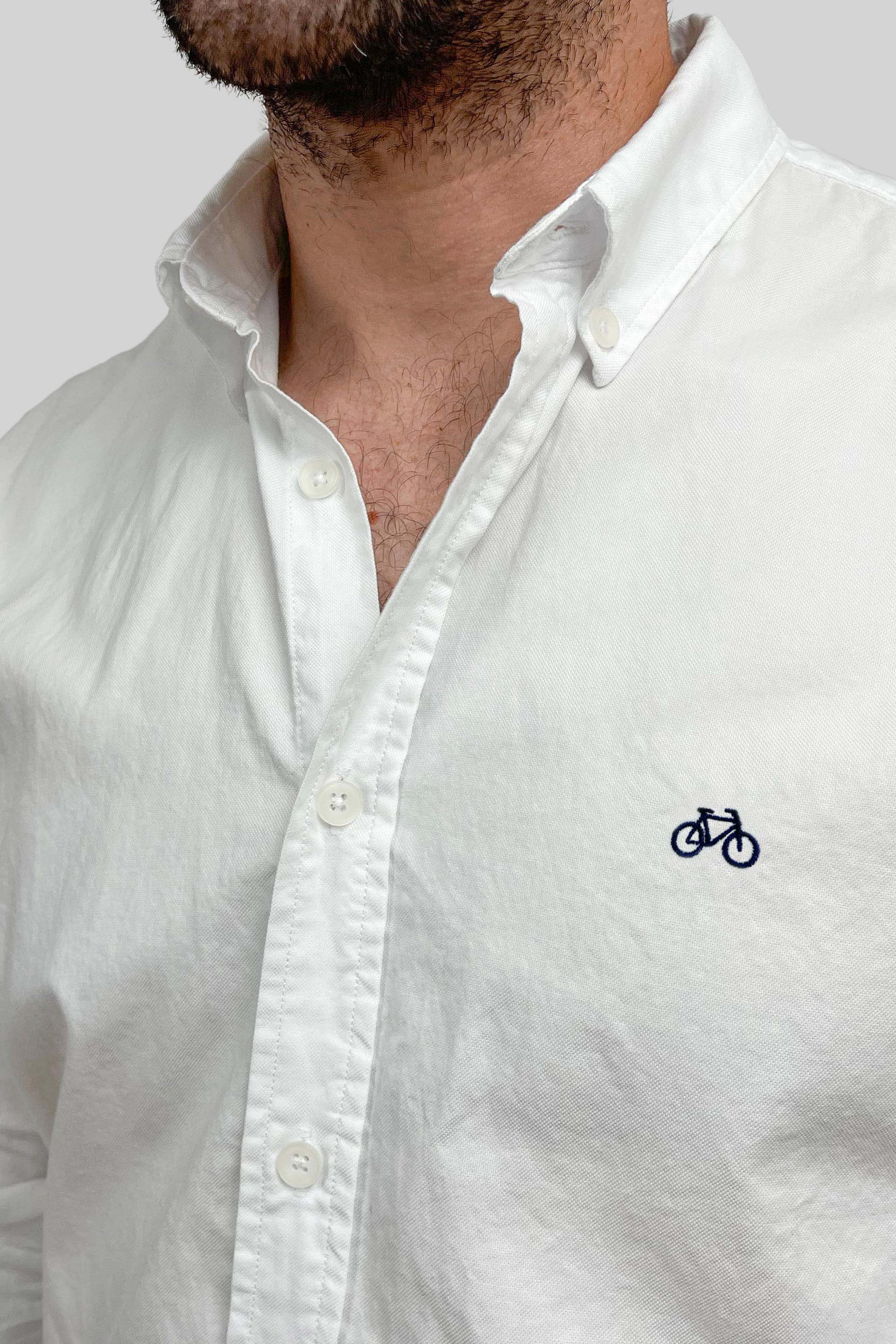 CAMISA OXFORD BLANCO - imagen 6