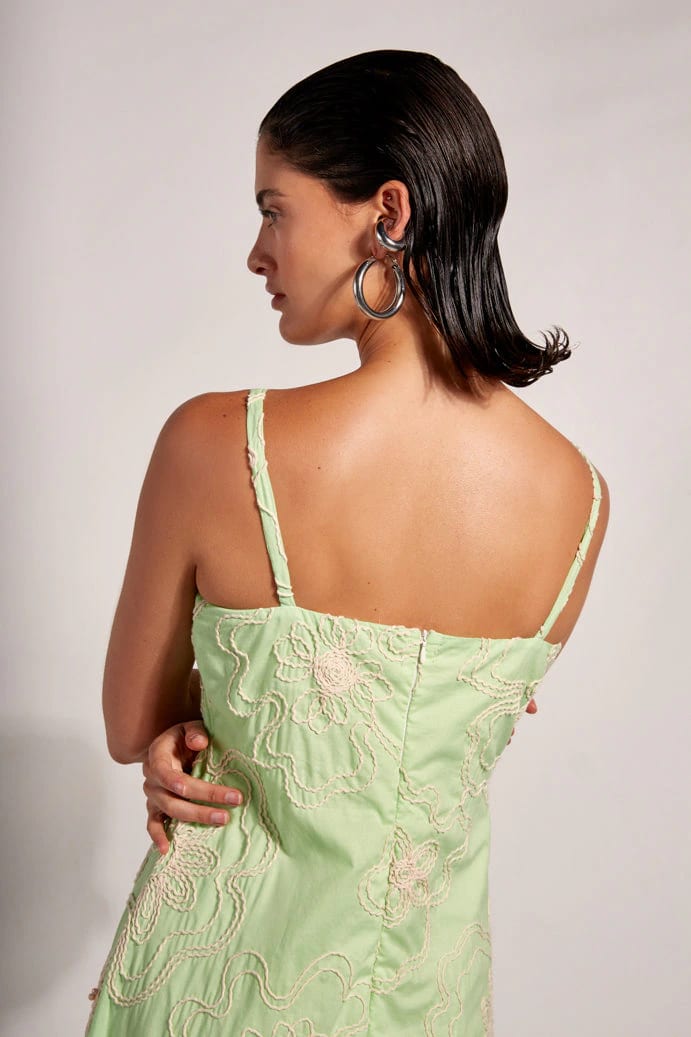 ISORA MAXI DRESS GREEN - imagen 3