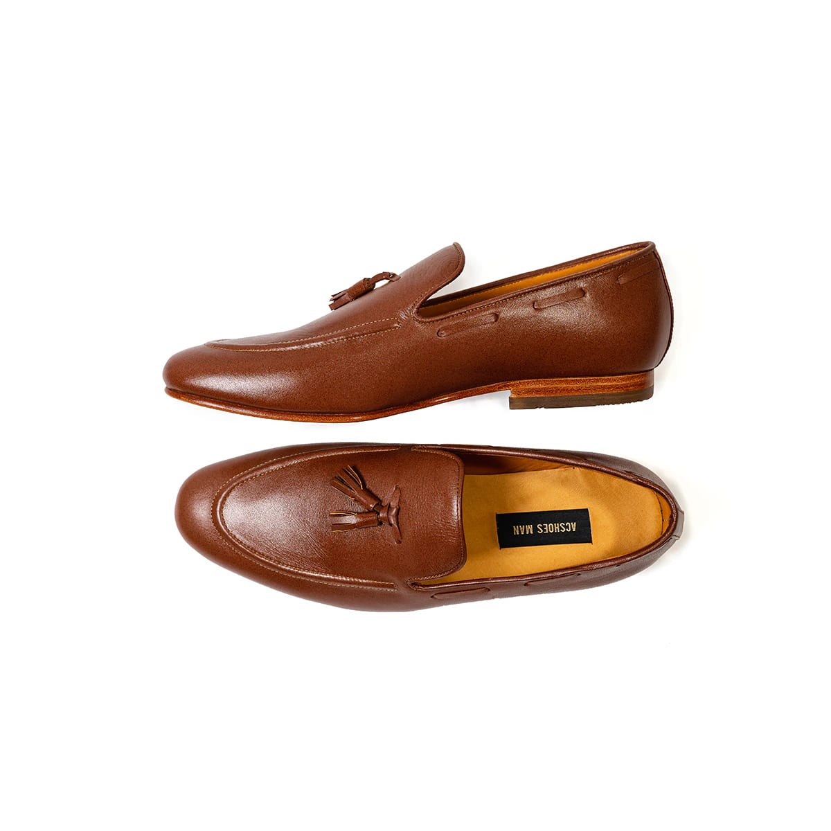 Loafers Cuero Coñac - imagen 3