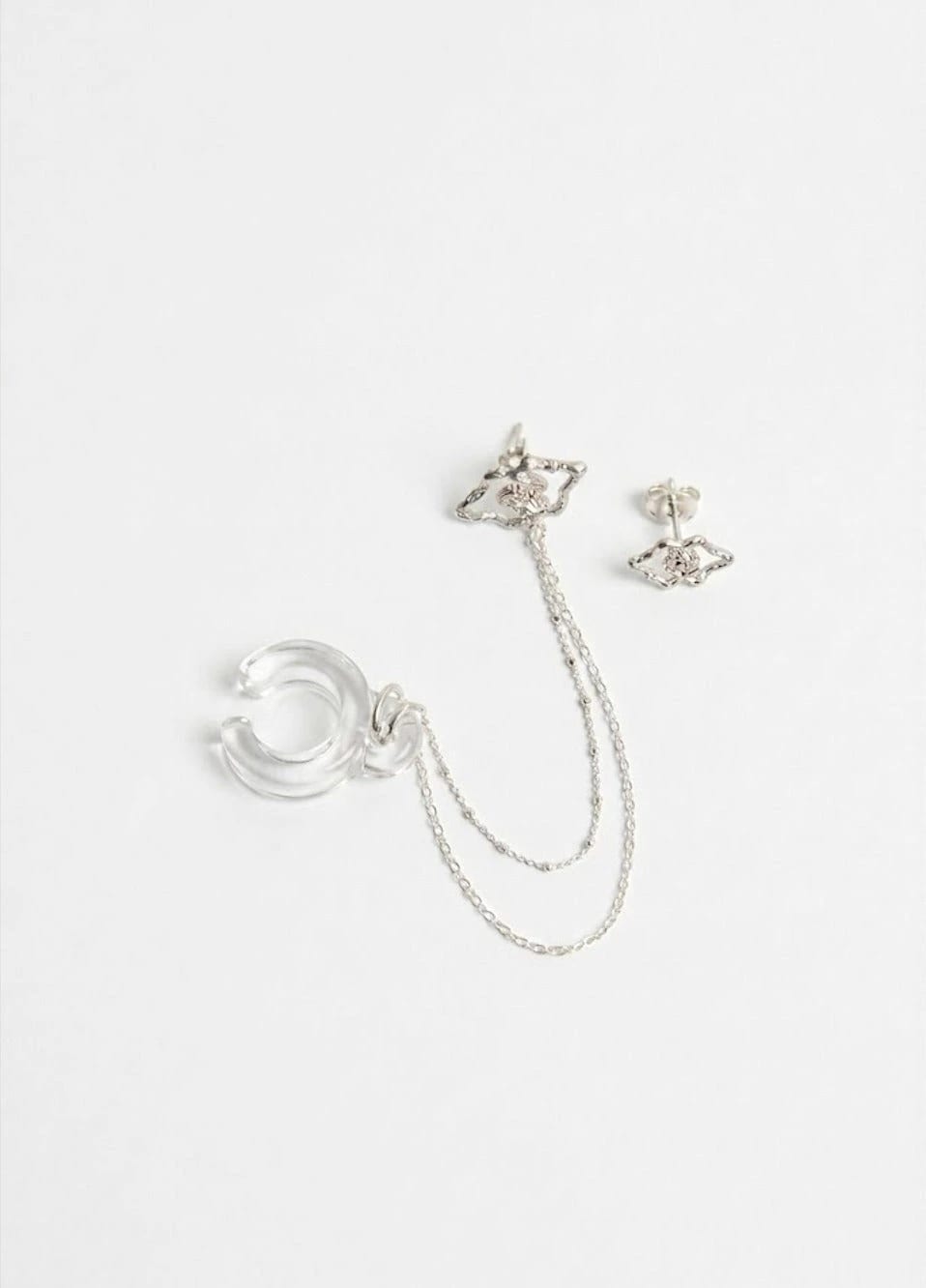 earcuff + arete - imagen 1