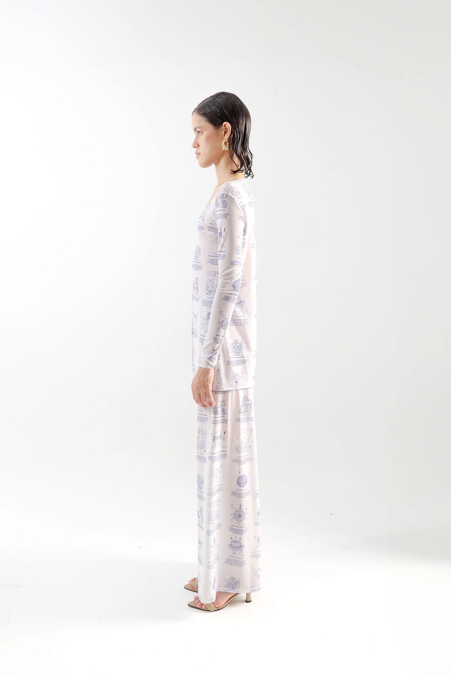 'Patents' Mesh Pants - imagen 5