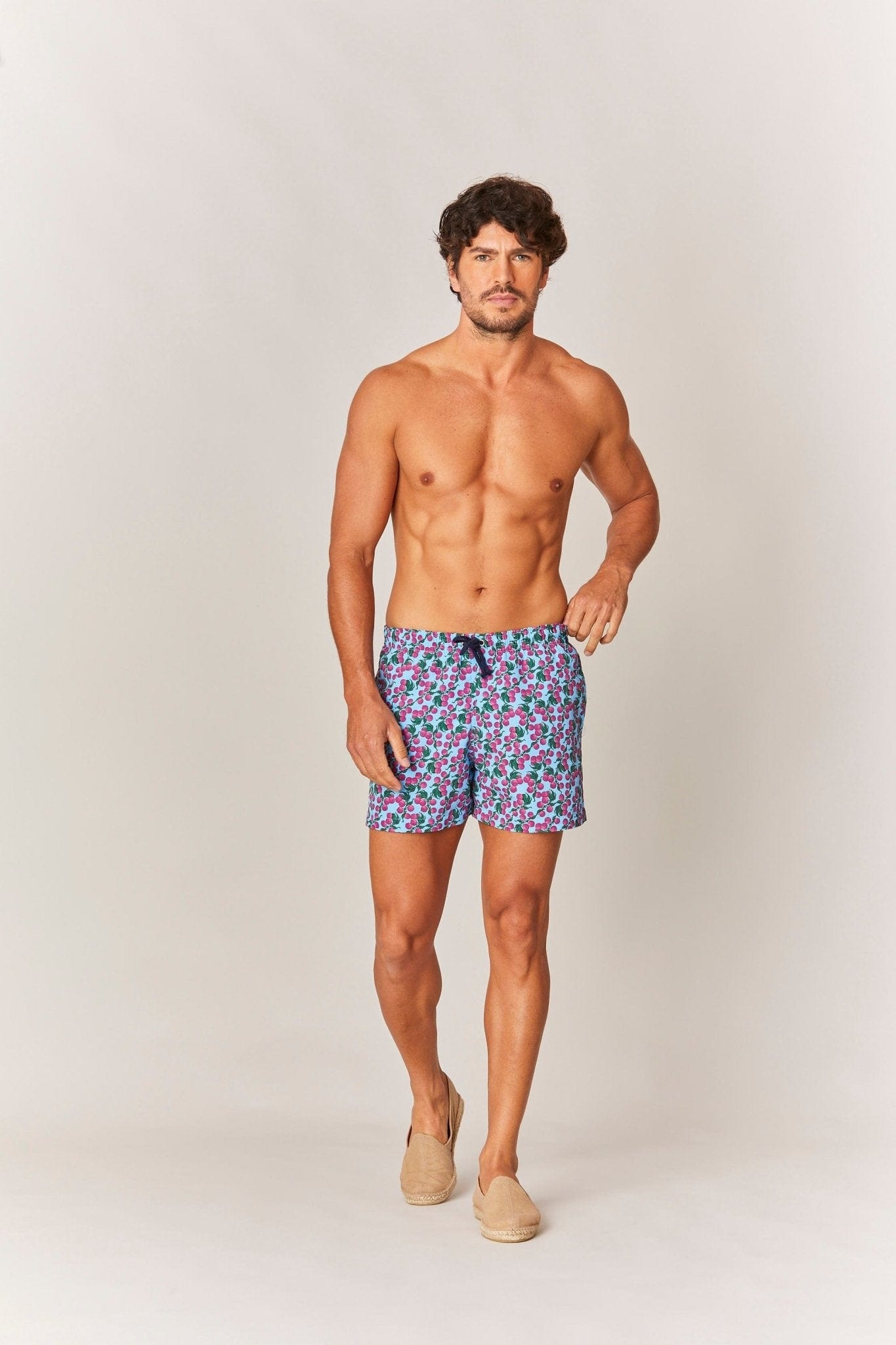 Men's grosevallas swim trunk fuxia - imagen 2