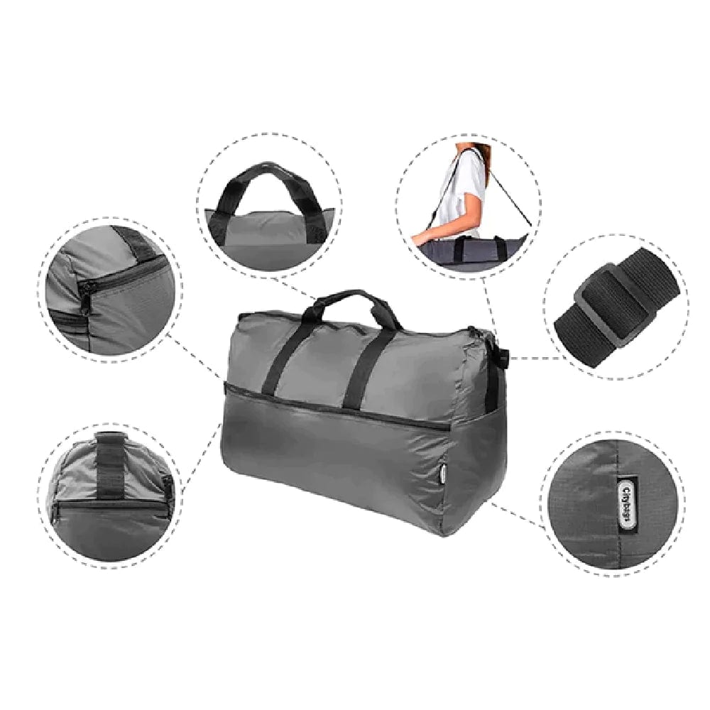 Maleta XL ULTRA Plegable Estampado Azulejos Citybags Multicolor - imagen 10