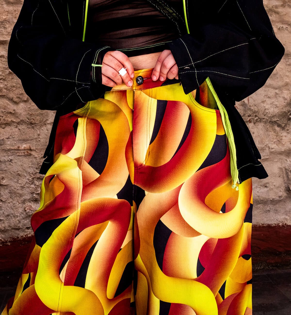 ✴︎ Pantalón Desarmable Agender 🩸 Cc: Caníbal ✴︎ Tripa 3D - imagen 3