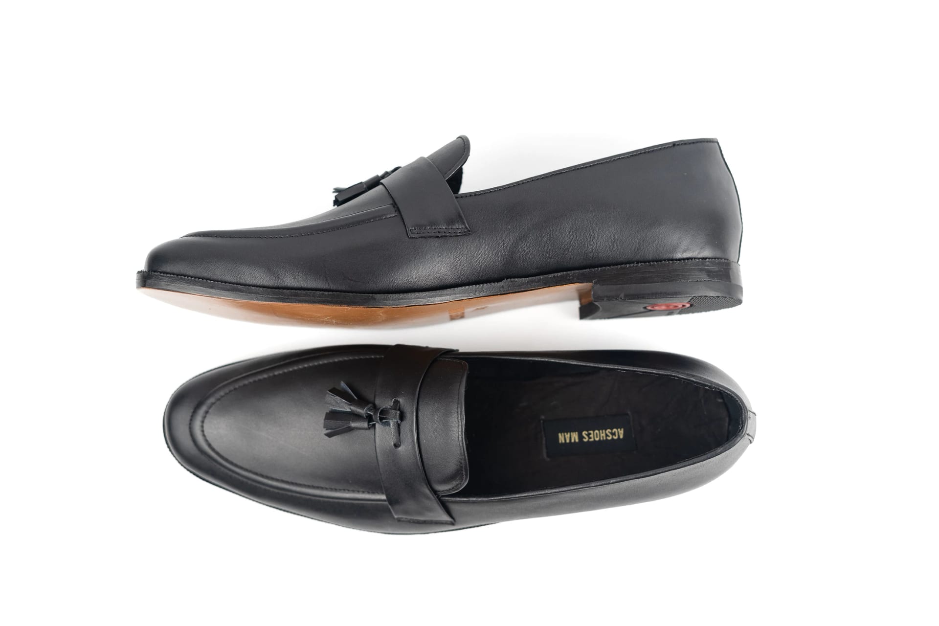 LOAFERS EN CUERO NEGRO ROBUSTO - imagen 3