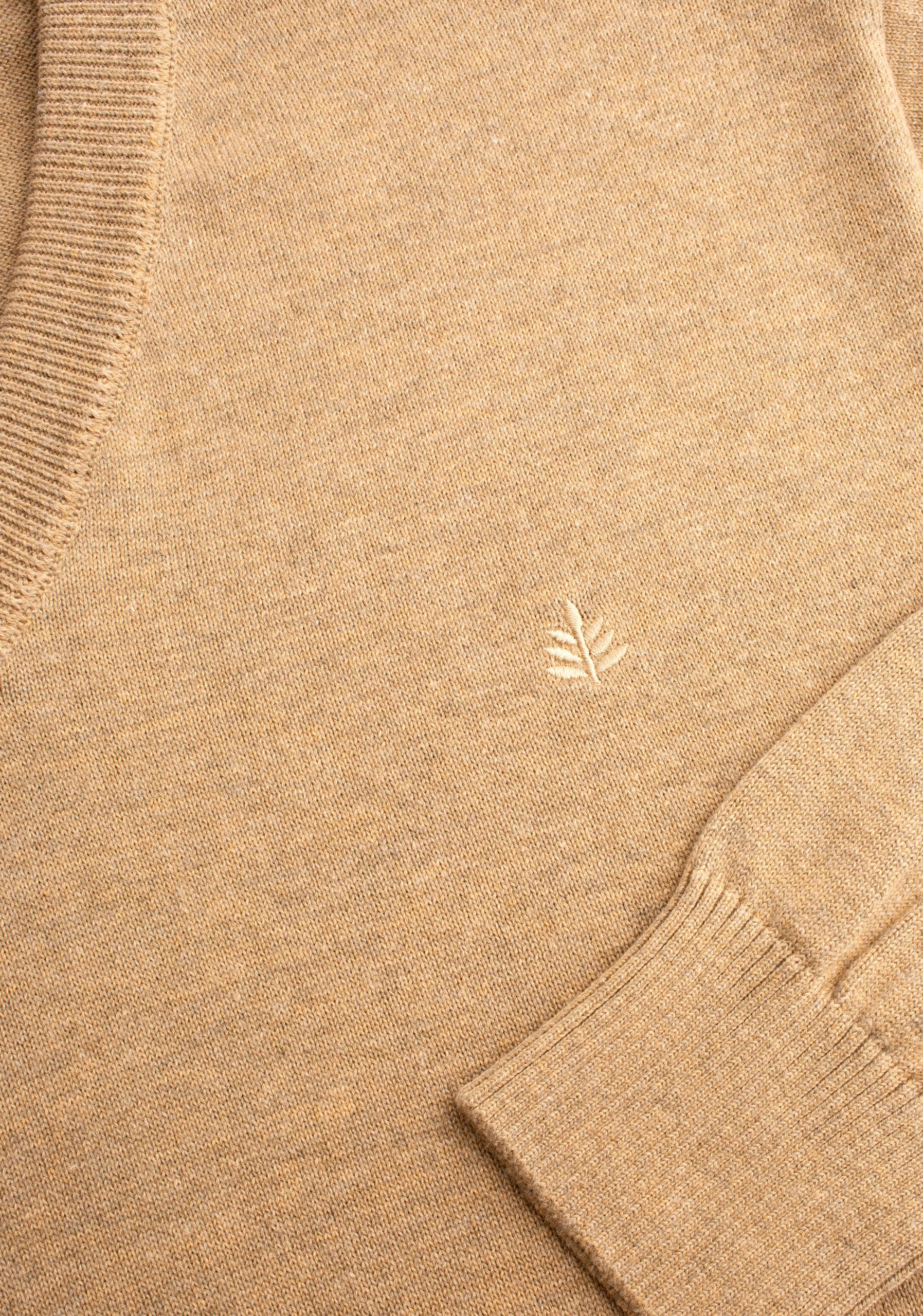 Saco H Newark Cuello V Beige - imagen 3