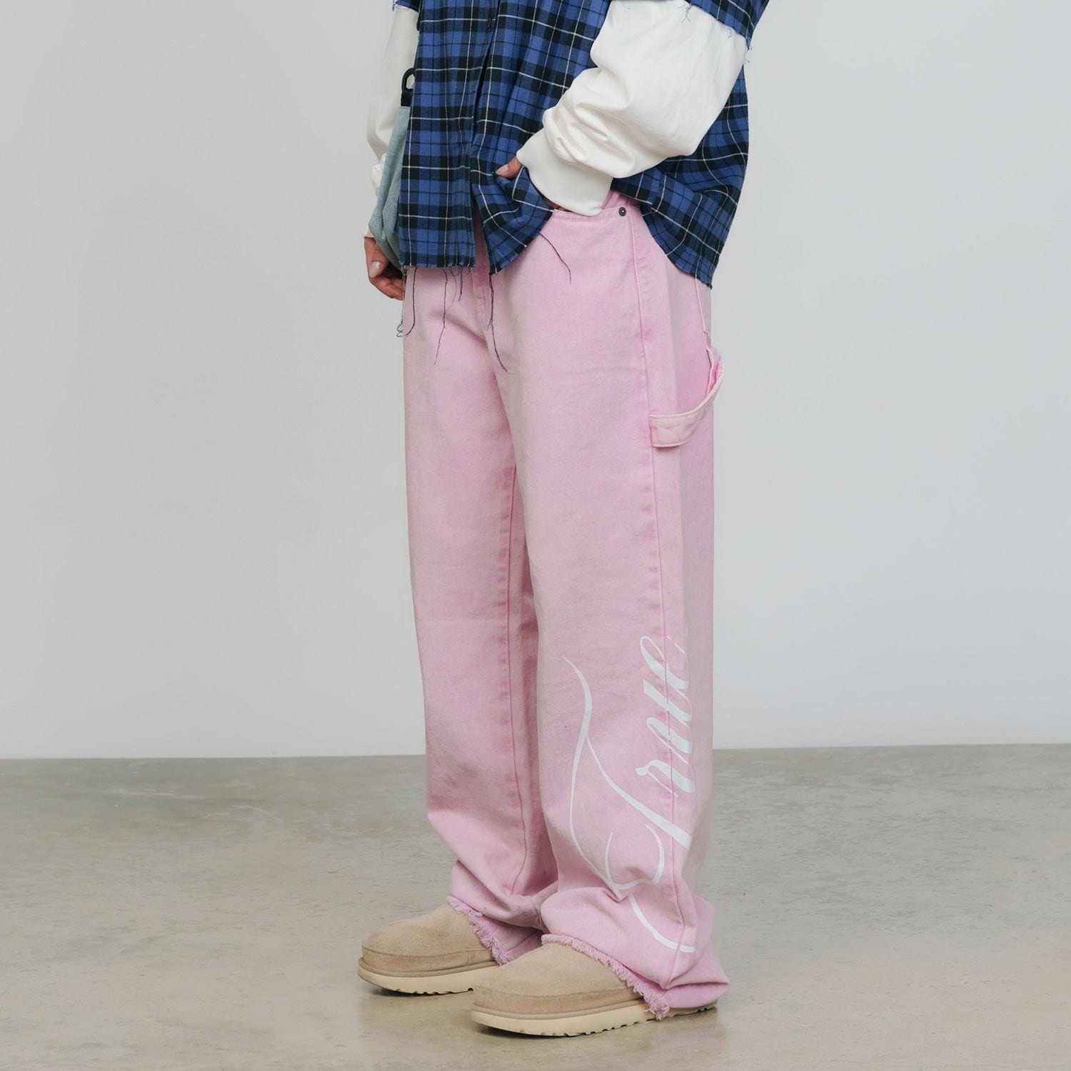 Blush Mid-Rise Pants - Pink - imagen 2