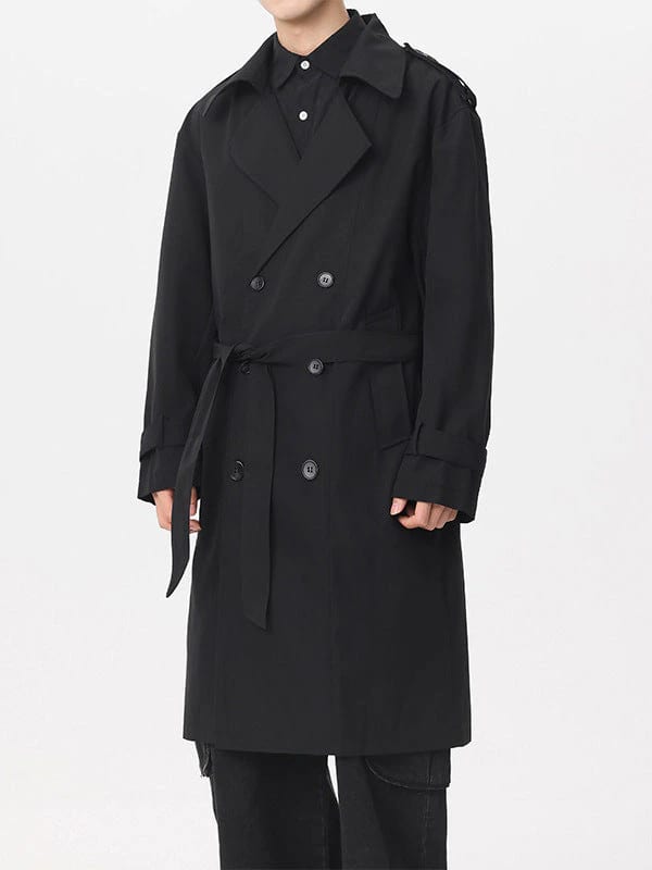 Classic Double-Breasted Trench Coat - imagen 1