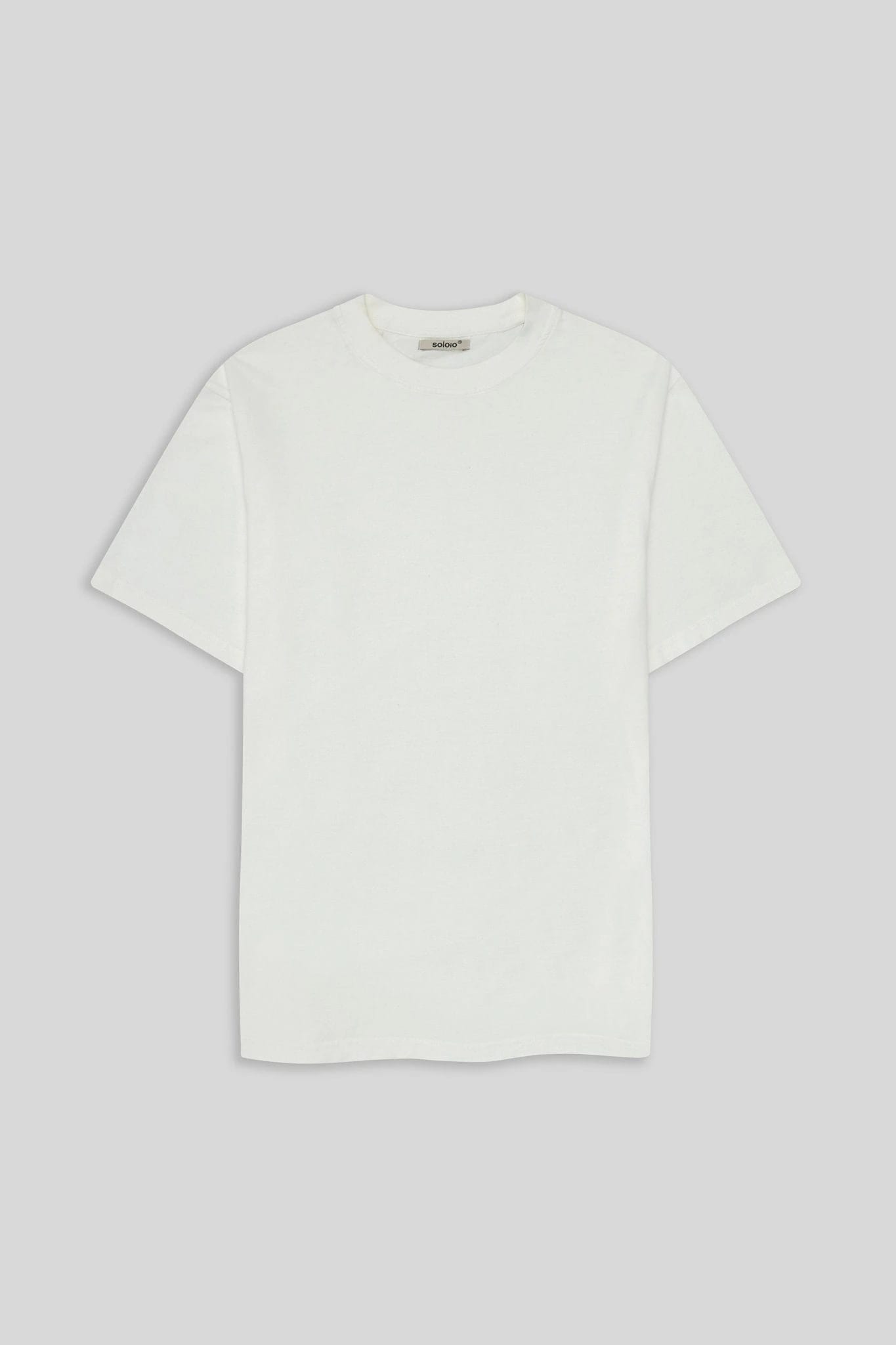 Men's cotton t-shirt white milenario - imagen 1