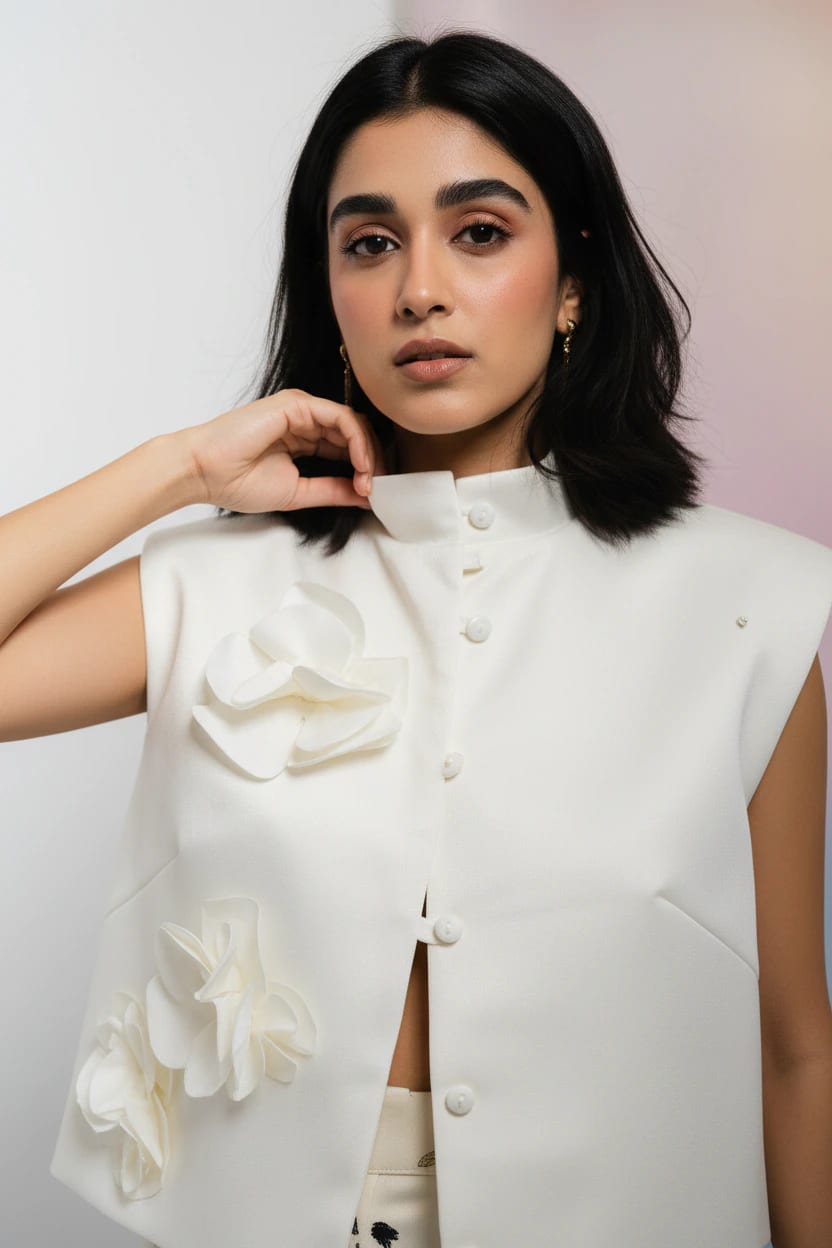 Bomber Flower Vest - imagen 2