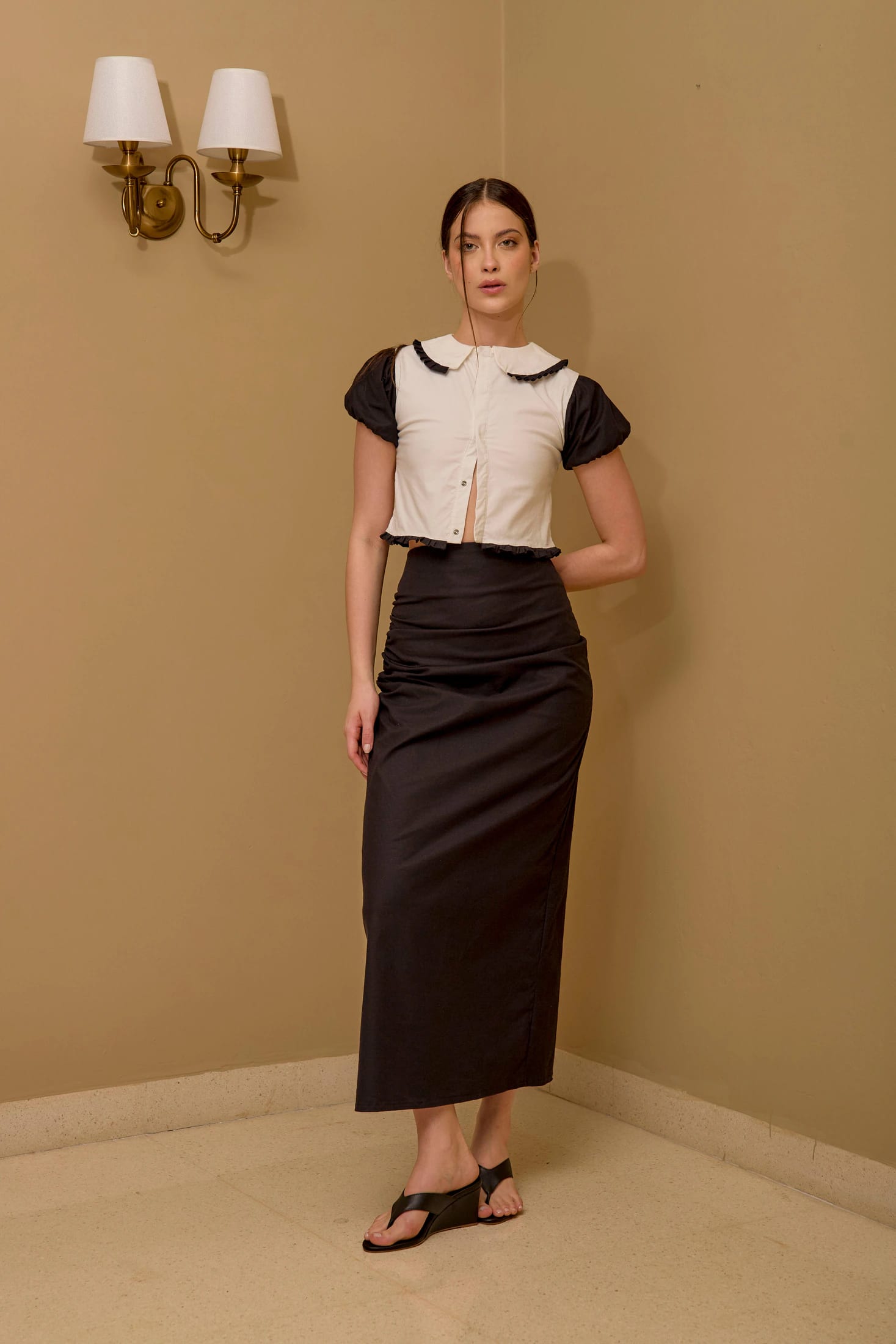 Falda Cambridge Negro - imagen 1