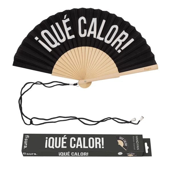 Abanico Que Calor Negro - imagen 1