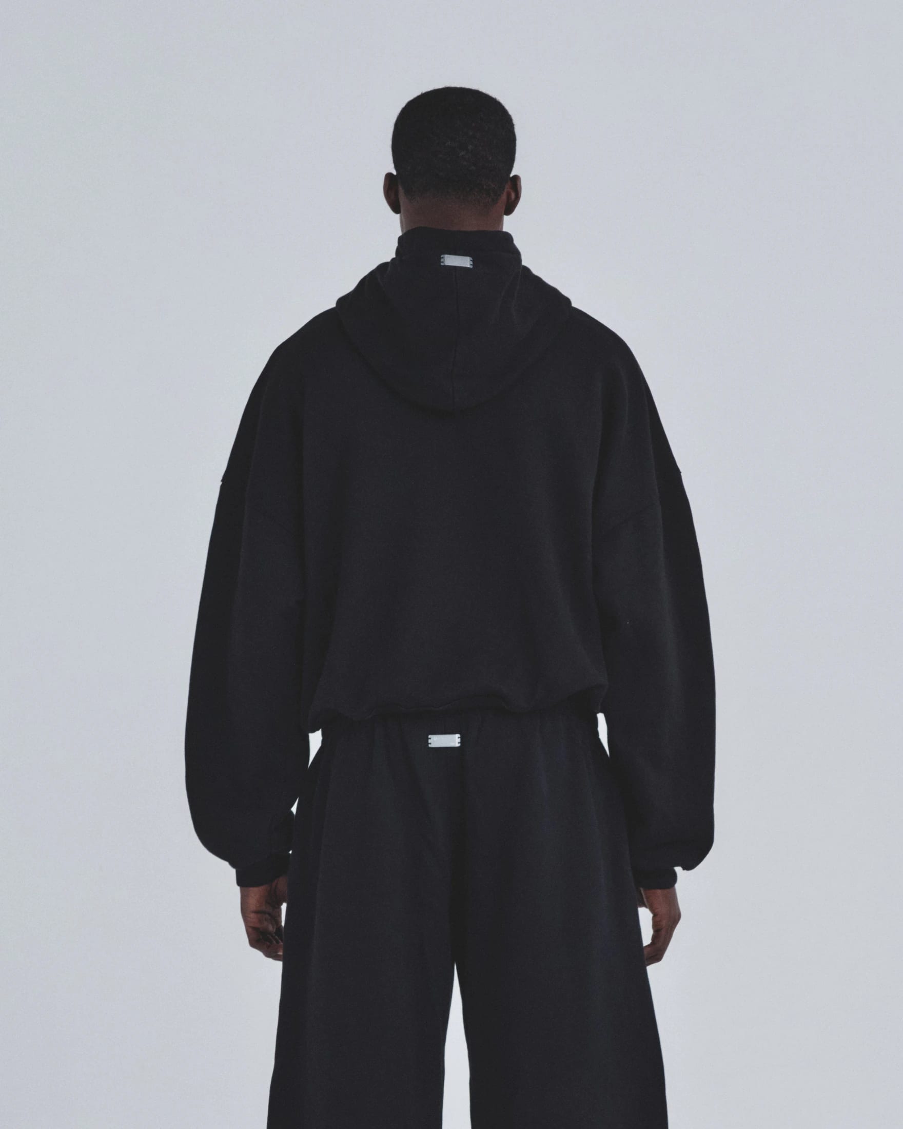 Holy State Deco Boxy Fit Hoodie Black - imagen 7