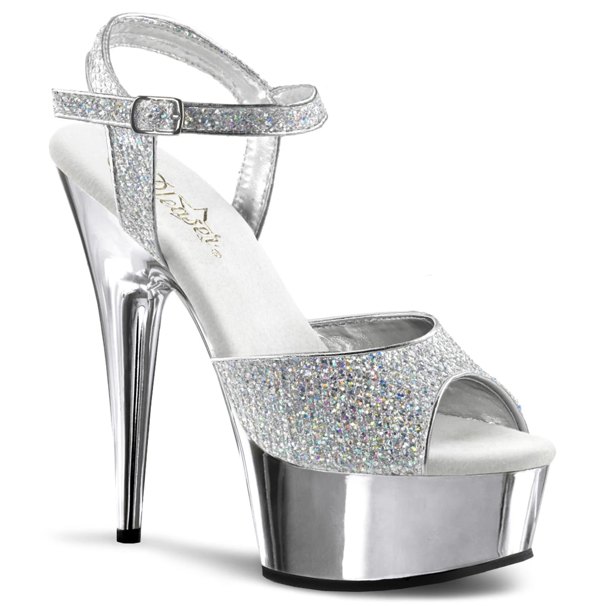 Zapatos sandalias bajo pedido Tacones Plataforma Poledance Pleaser DELIGHT-609G-S - imagen 1