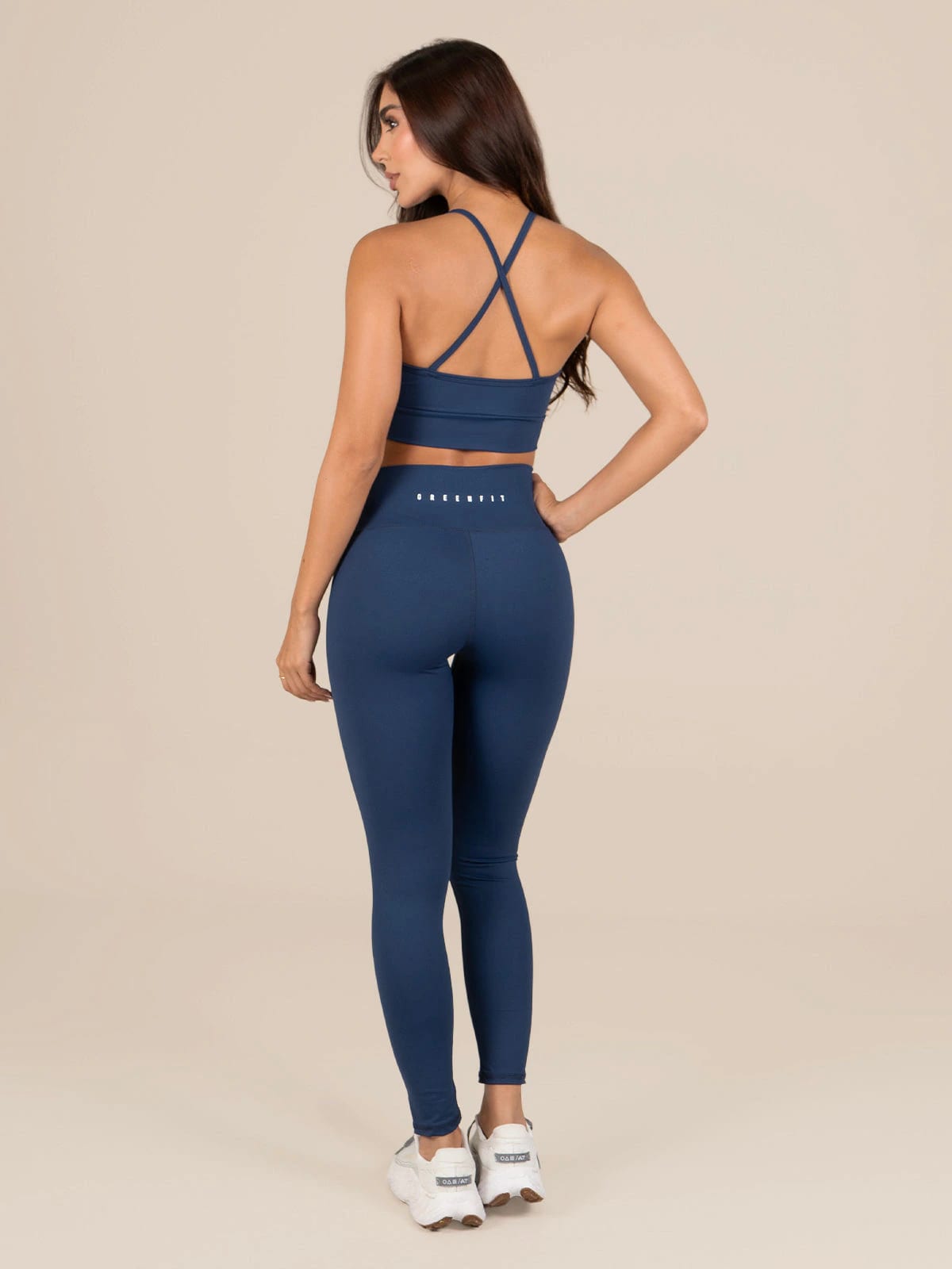 Palmas leggins set azul petroleo oscuro - imagen 3