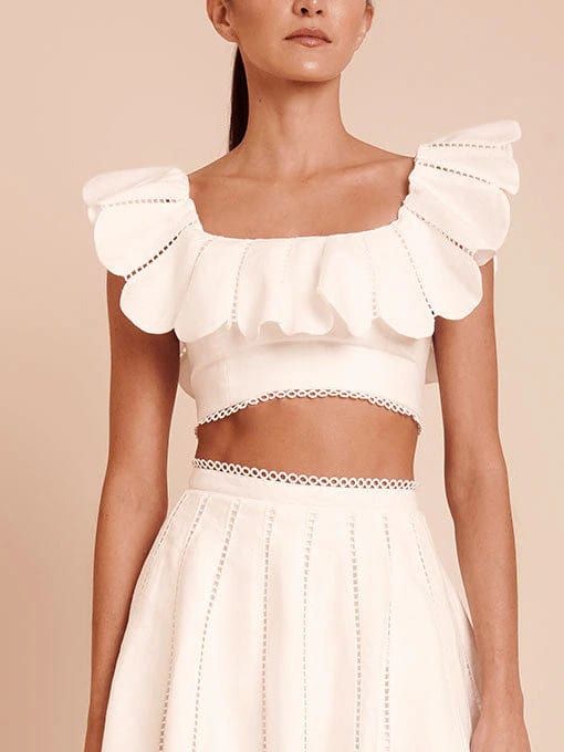 NELA TOP IVORY - imagen 2