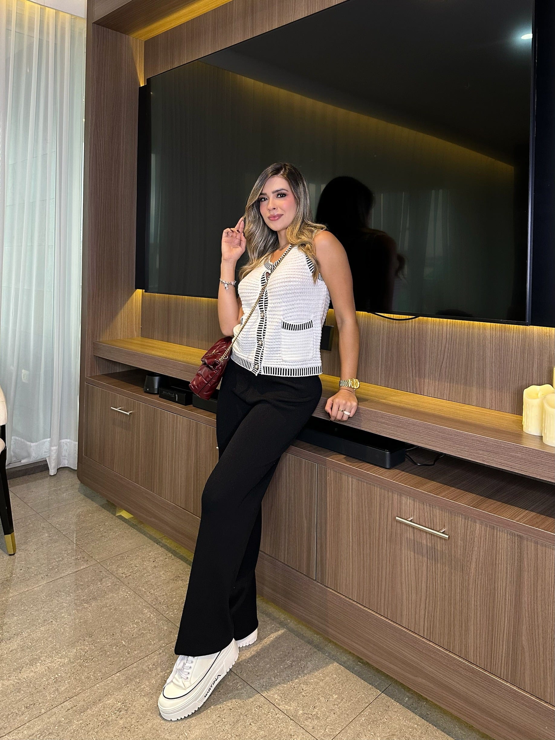 SET AISHA BLANCO x NEGRO - imagen 3