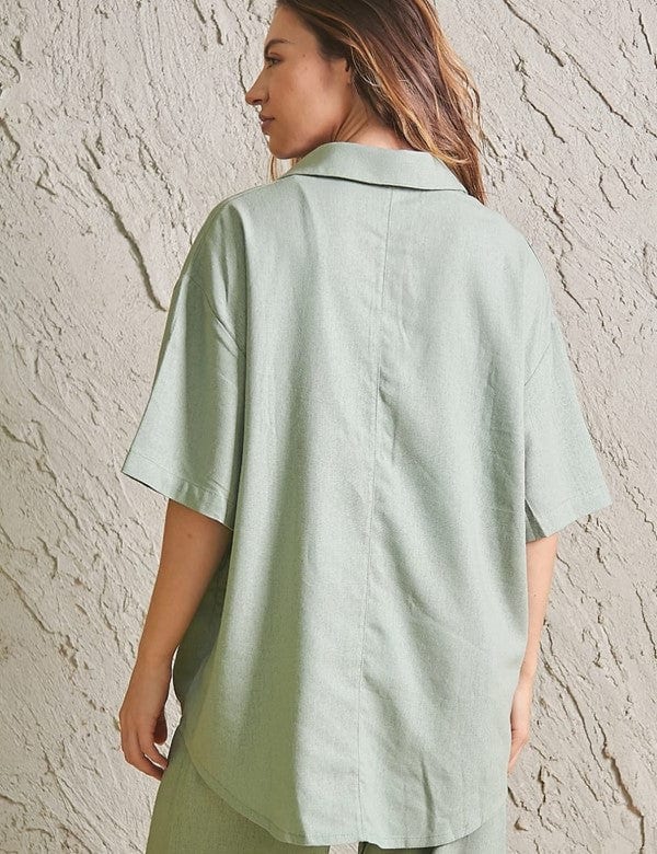 Camisón Orilla  verde oliva - imagen 3