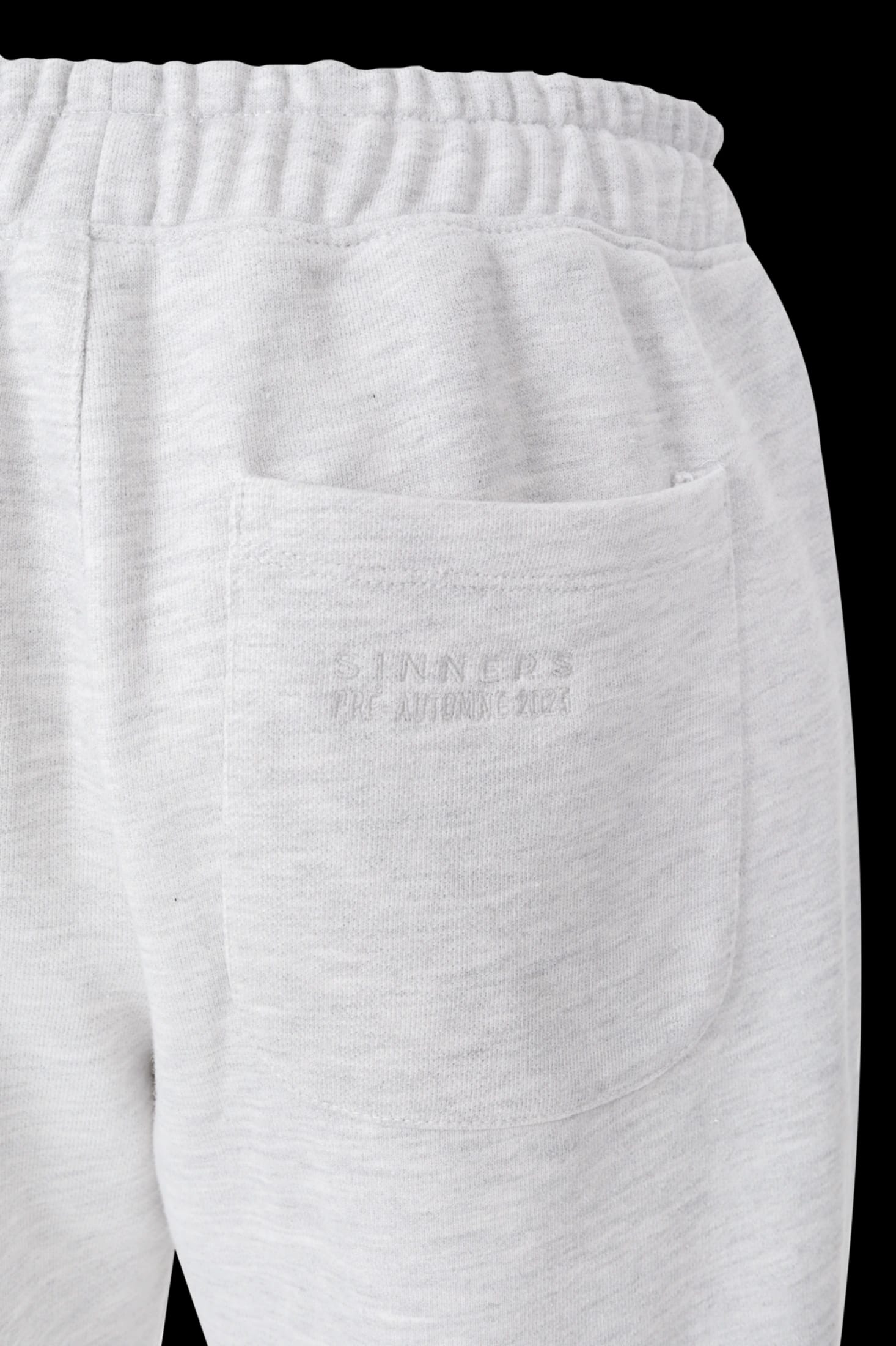 POLIZIA GRAY FLARED SWEATPANTS - imagen 4