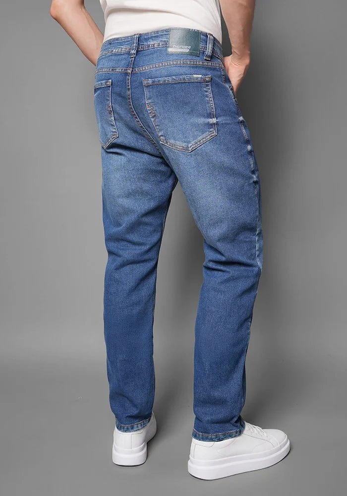 Jean Thunder para Hombre color Azul Medio - imagen 2