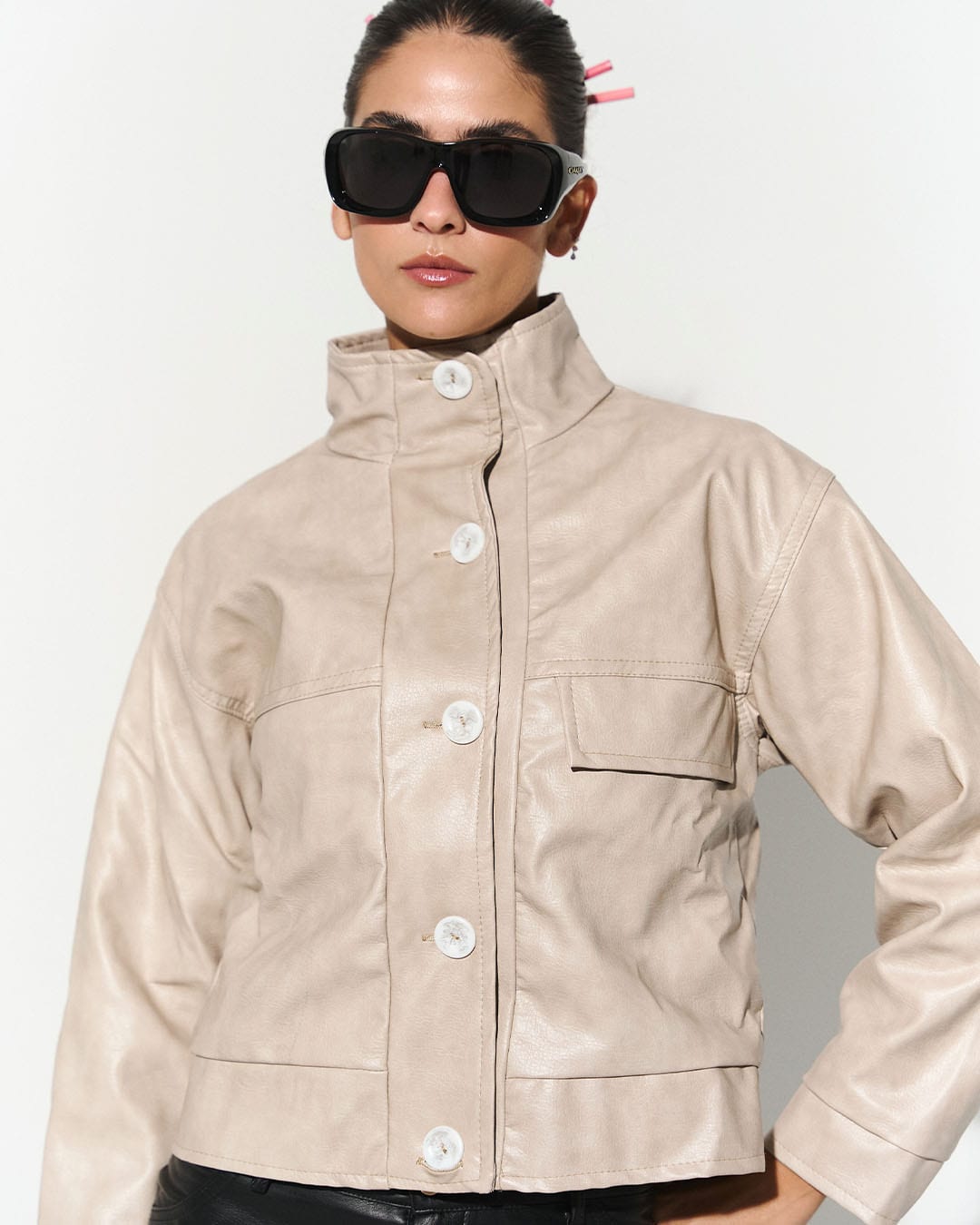 Chaqueta lineal - imagen 3