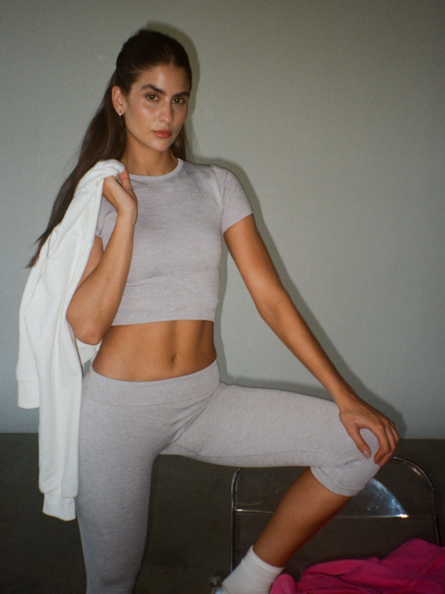BOLD SEAMLESS CAPRI - GRAY JASPE - imagen 16