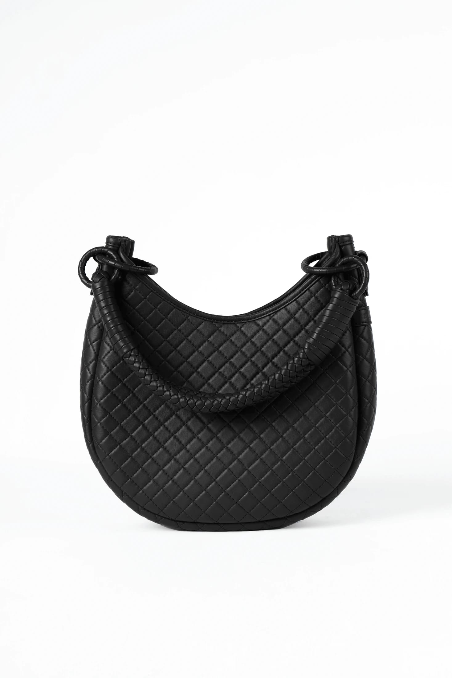 Saddle Shoulder Bag, Black - imagen 1