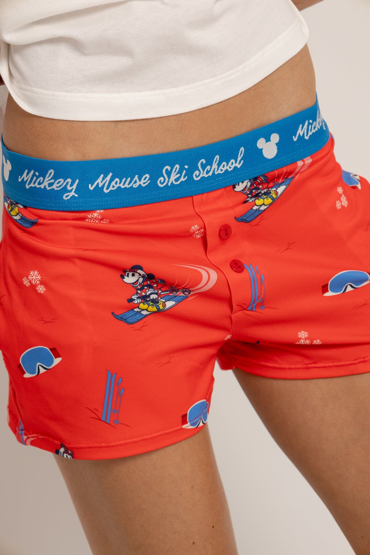 Conjunto Short Elástico Rojo Minnie - imagen 3