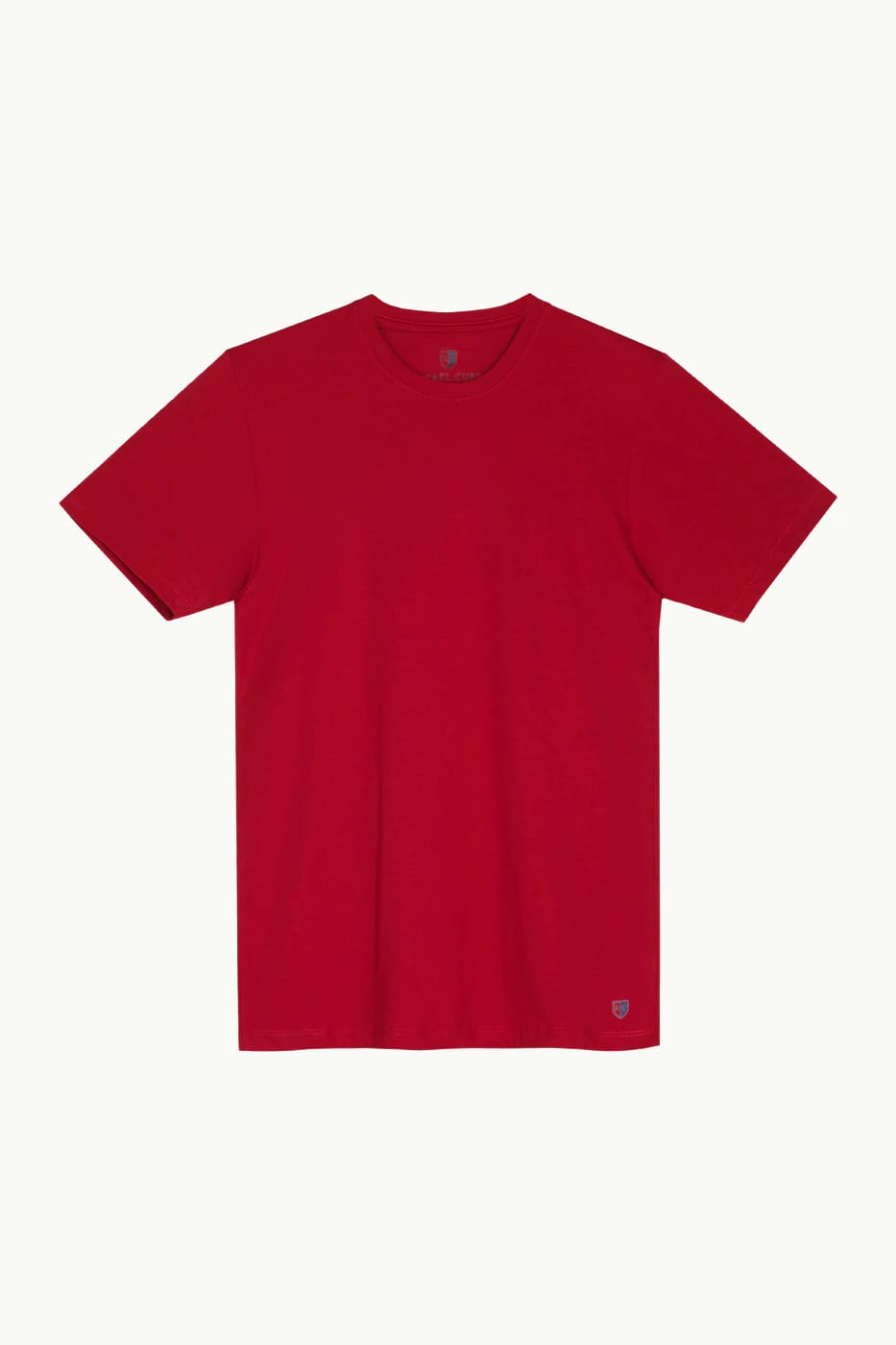 T-shirt Slim Fit 100% Algodón Rojo - imagen 4