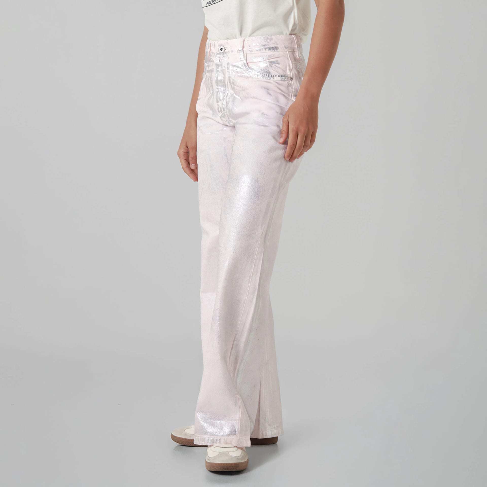 Pantalon Tiro Alto Bota Recta - imagen 6