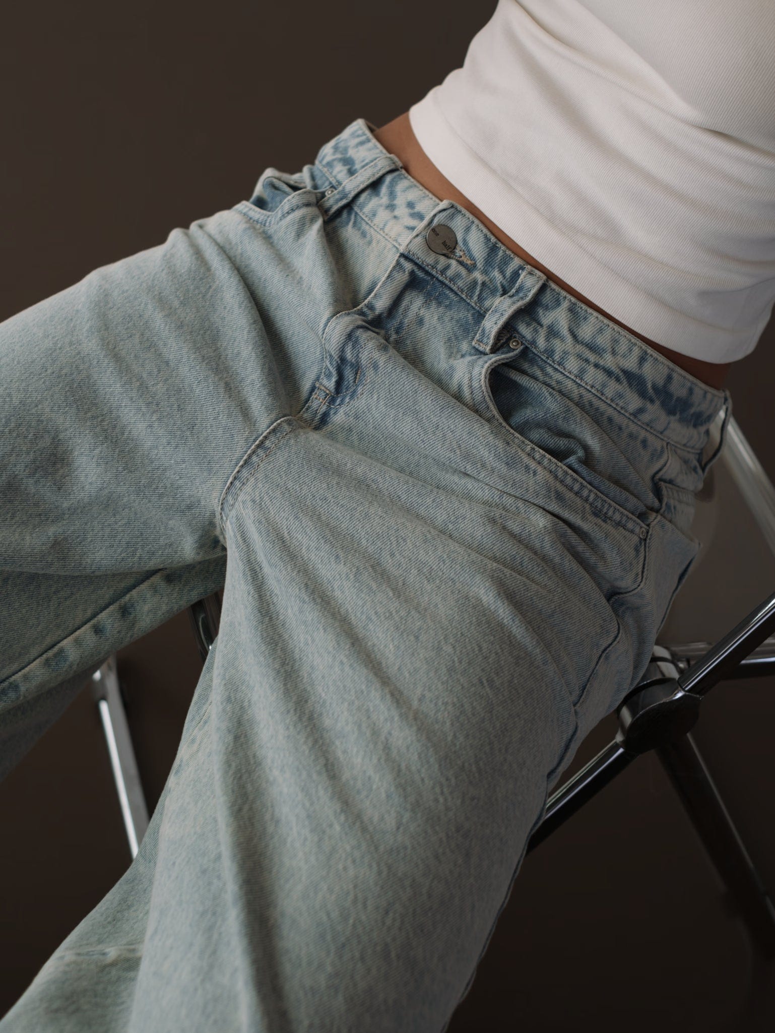 THE CULOTTE CLASSIC JEAN - NEW SOFT BLUE - imagen 11