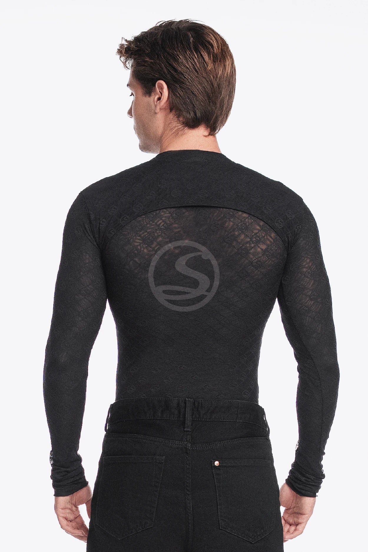 Mesh Billy Negro Santísimas Men Ref. S-626 - imagen 2